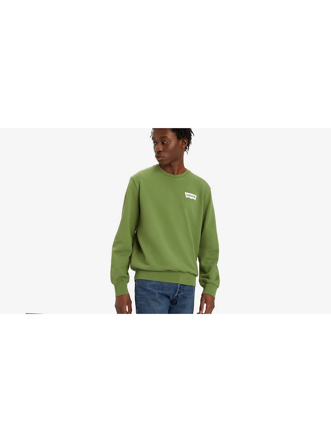 Standard Fit Graphic Crewneck Sweatshirt 1
