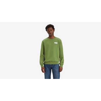 Standard Fit Sweatshirt mit Rundhalsausschnitt und Grafik 2