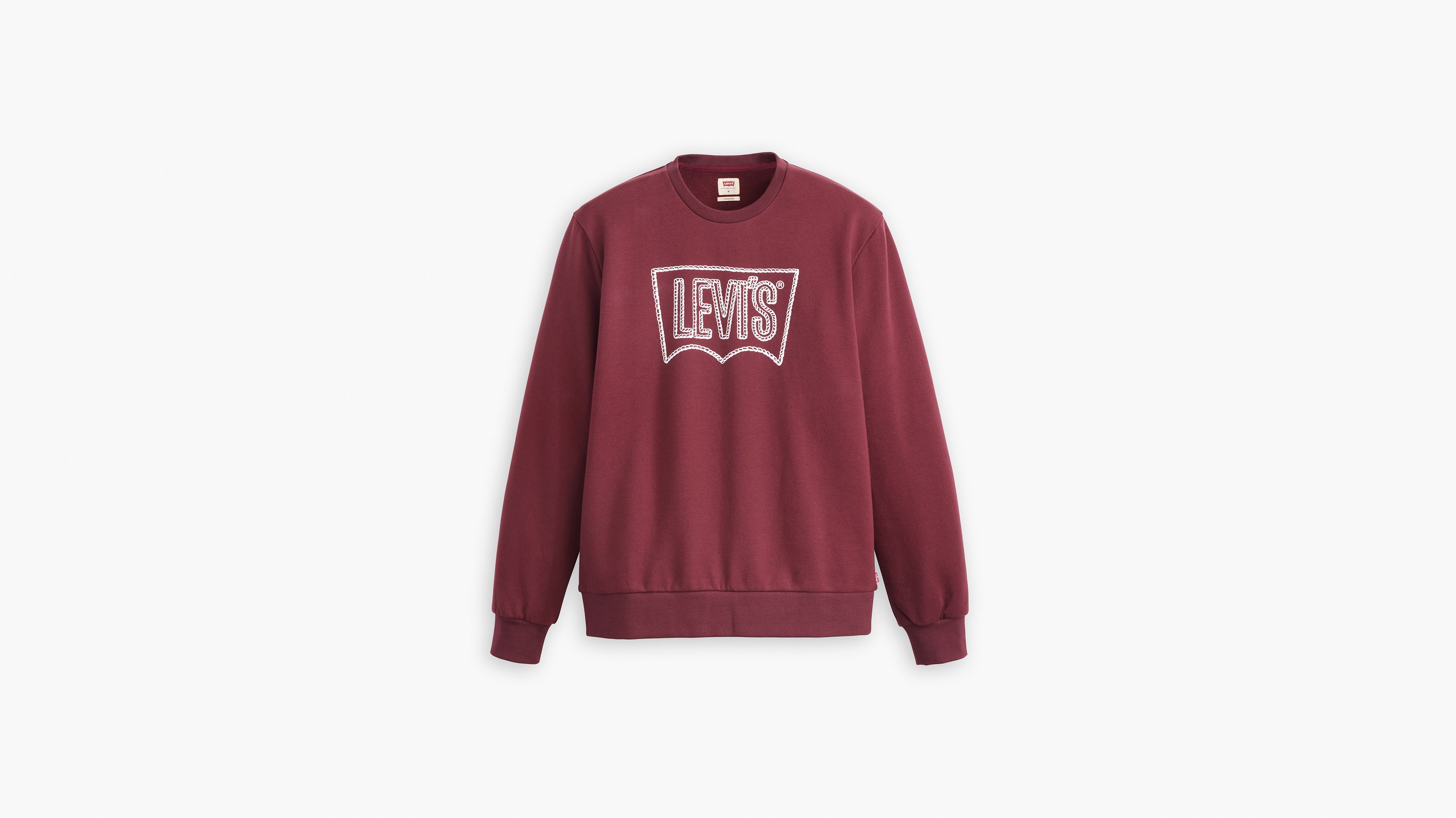 Standard Fit Graphic Crewneck Sweatshirt