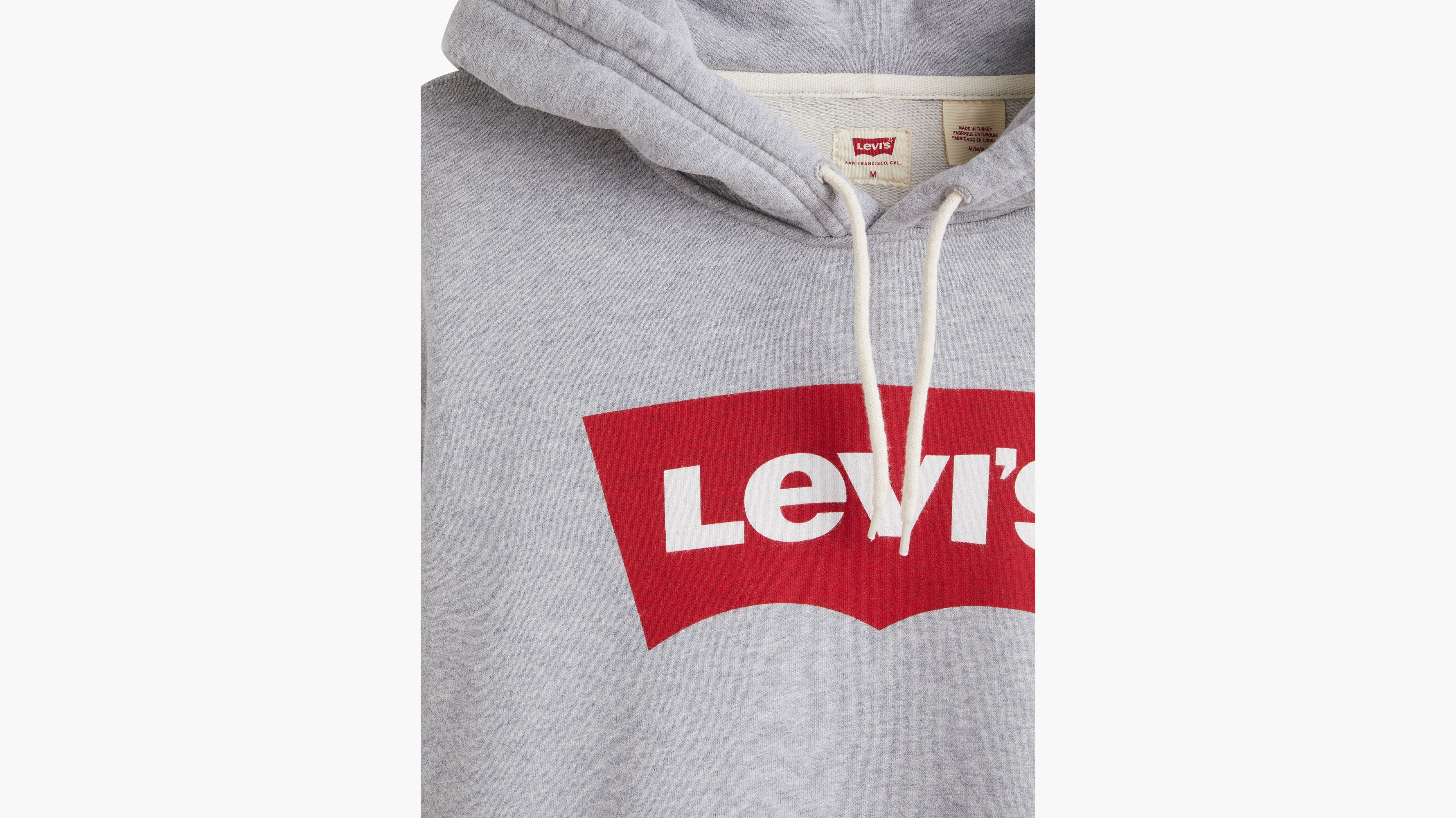 Levi's logo hot sale hoodie