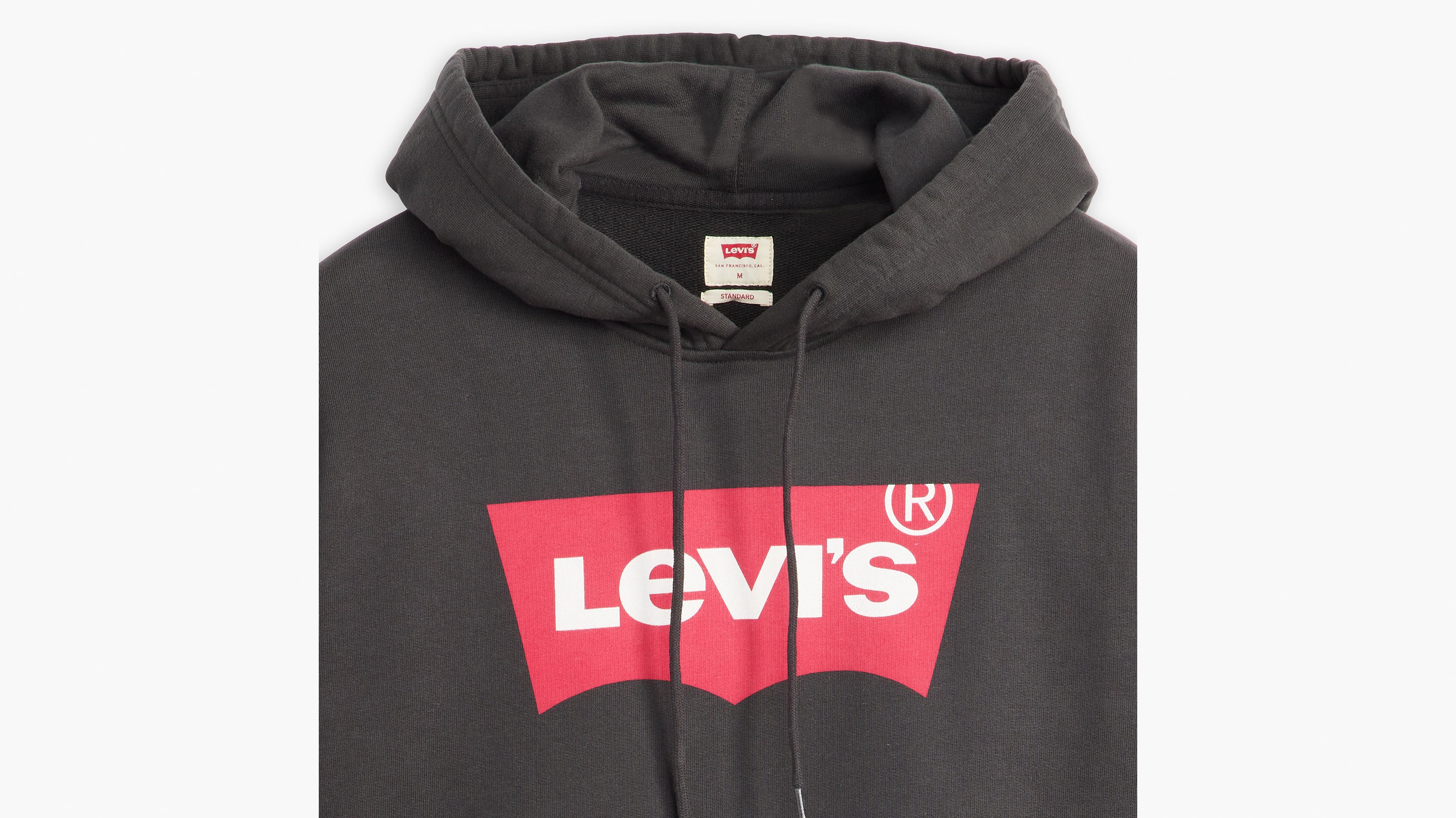 Levi s Logo Hoodie Black Levi s US