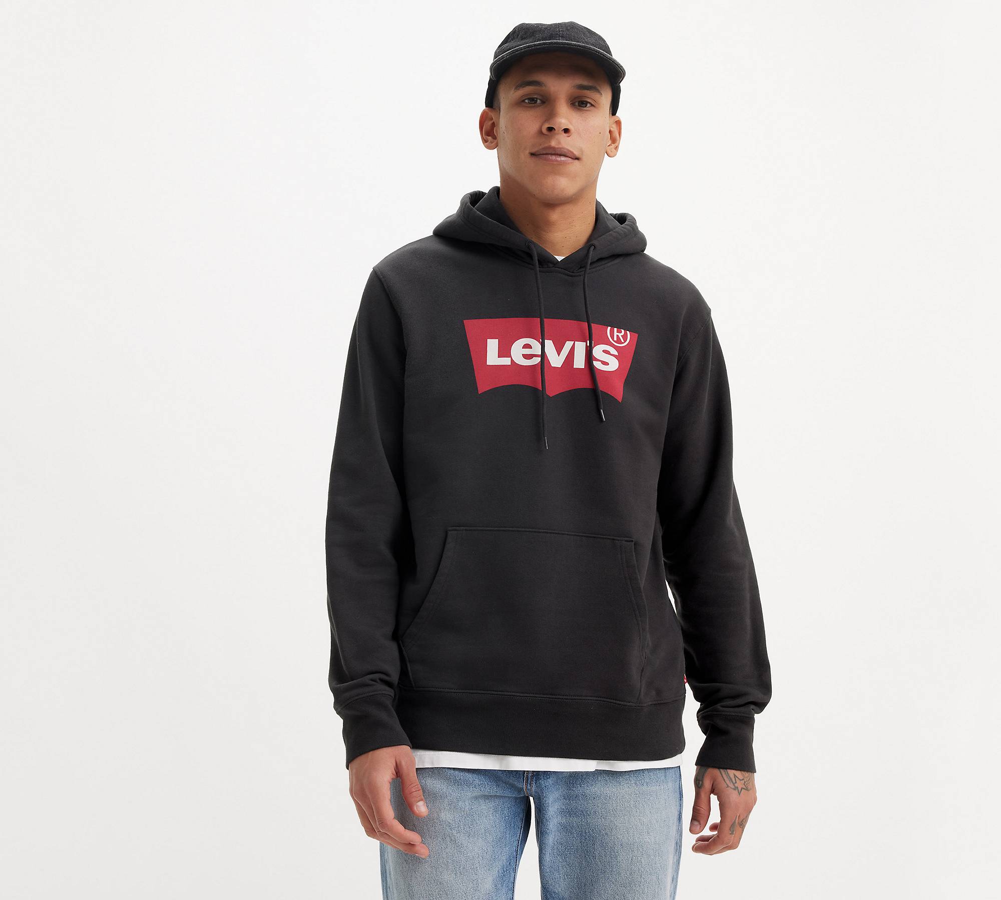Levi's® Logo Hoodie - Black