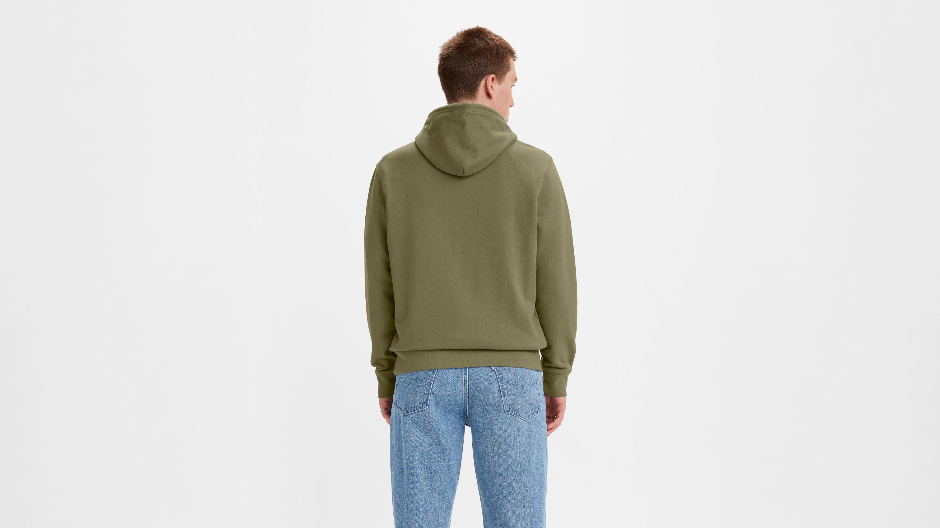 LEVIS 24693 0054 STANDARD HOODIE Sudaderas Manga larga Mujer Verde