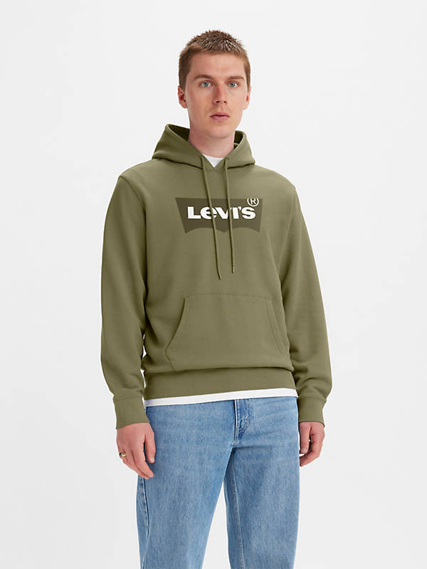 Levi's® Logo Hoodie - Green | Levi's® US