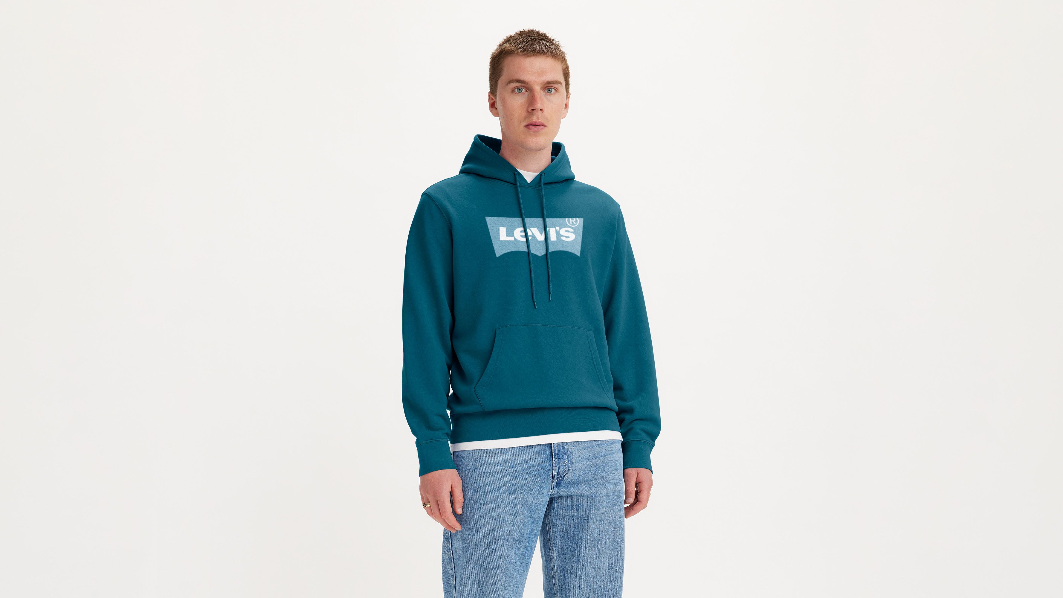 Levis hoodie mens shop sale