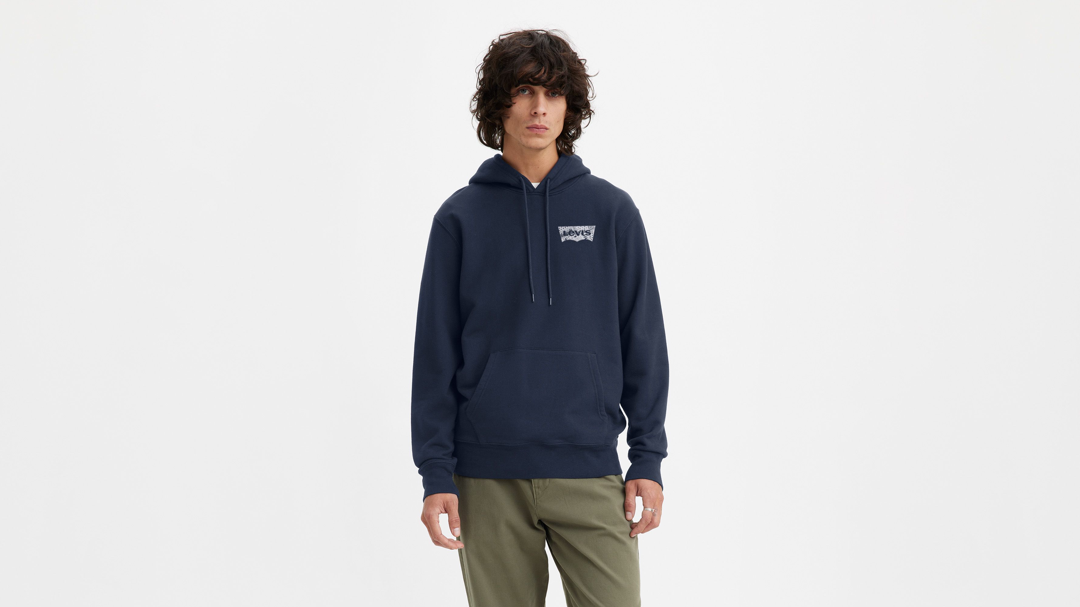 Sweatshirt à capuche homme STANDARD GRAPHIC 0032 SSNL B LEVIS