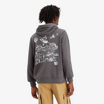 Standard Fit Graphic Hoodie Sweatshirt 2