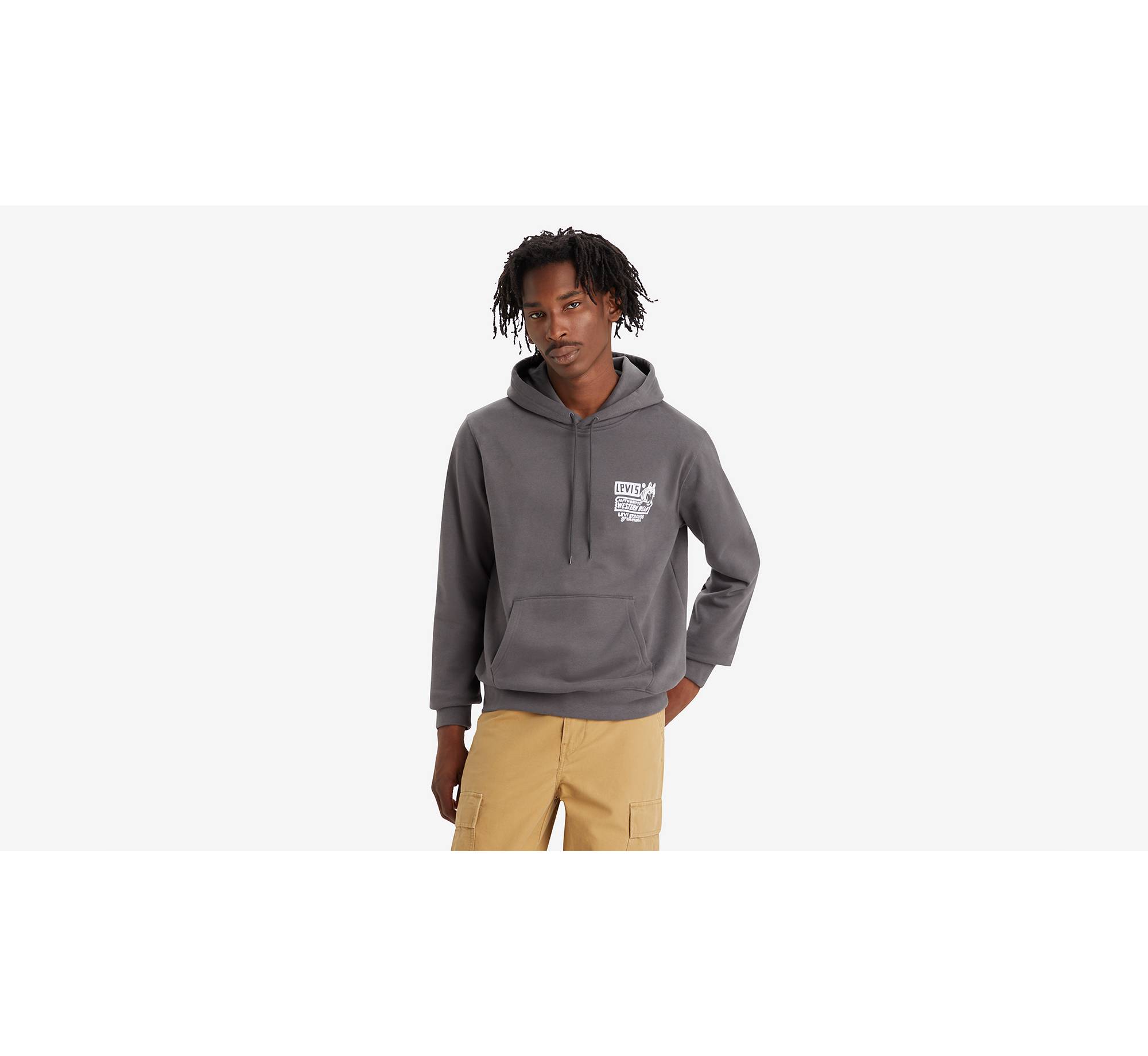Standard Fit Graphic Hoodie Sweatshirt 1