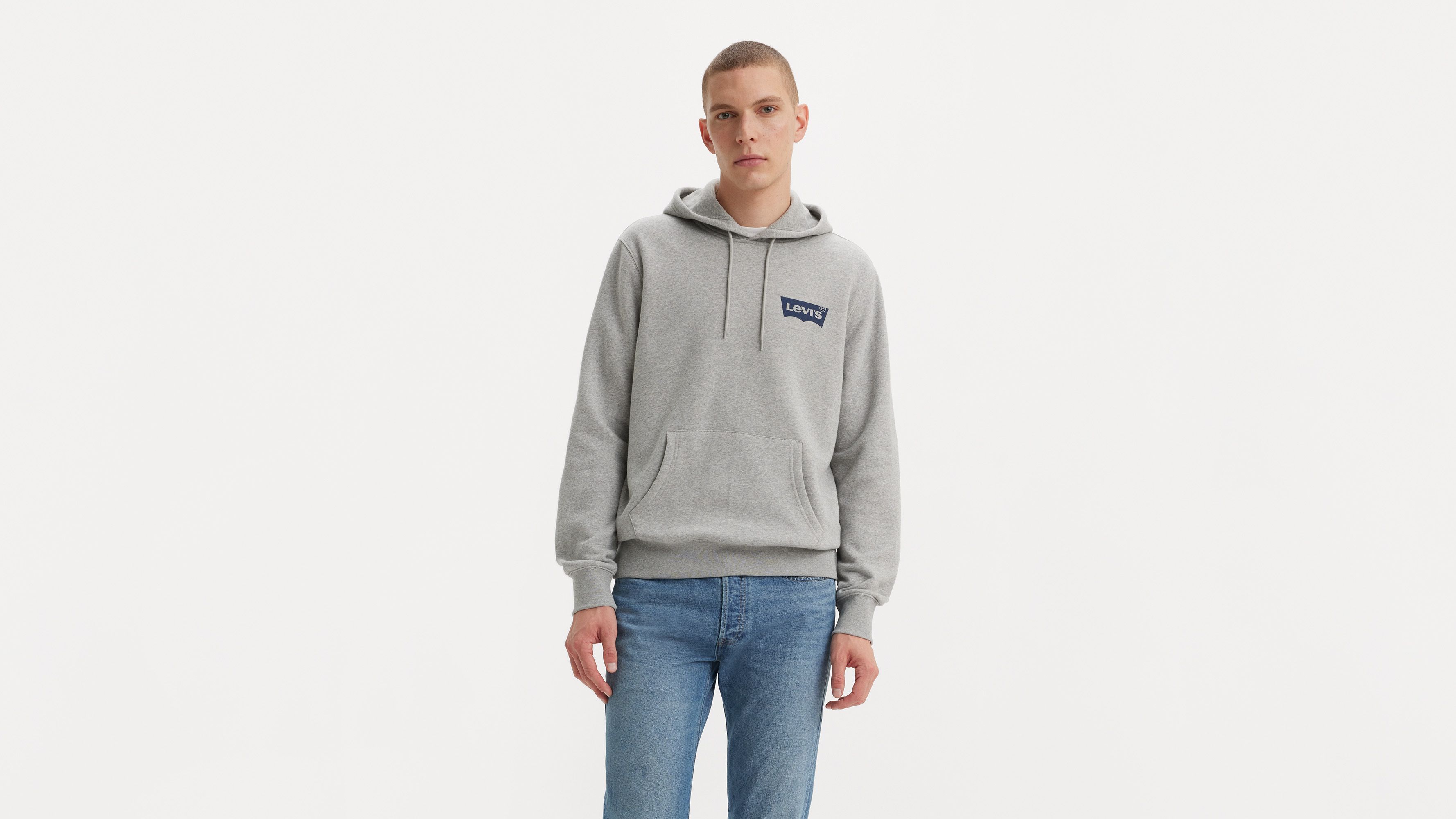 Standard Fit Graphic Hoodie Sweatshirt