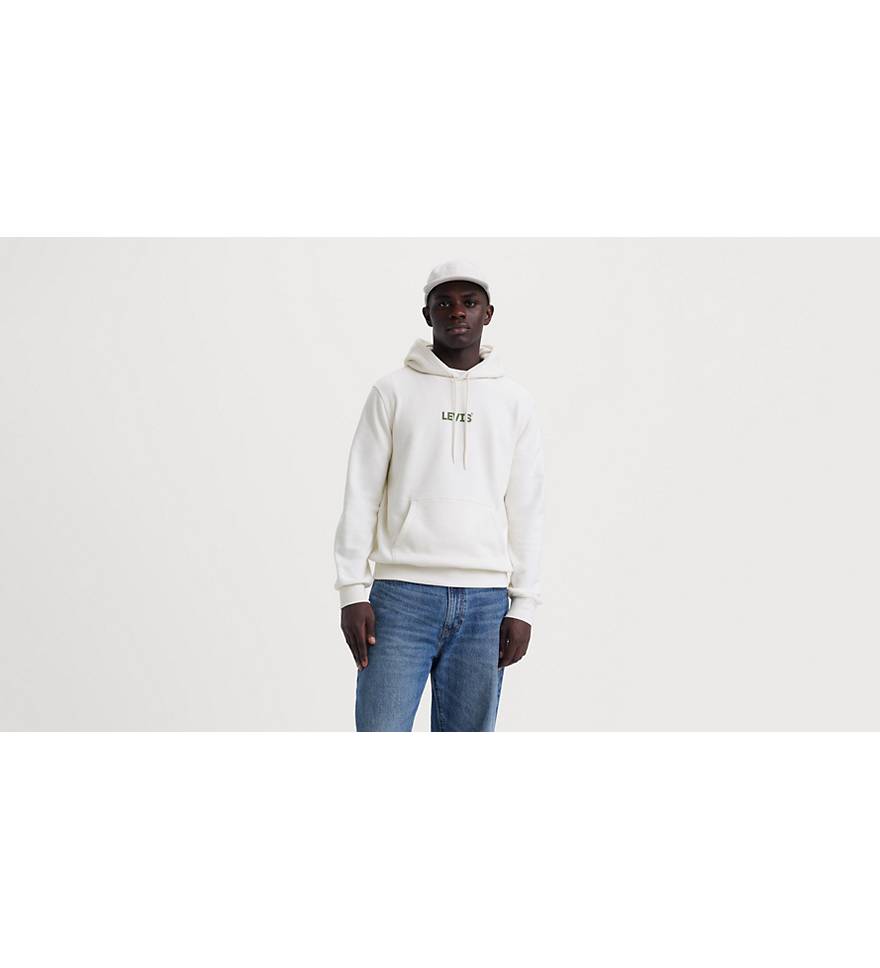 Standard Fit Graphic Hoodie Sweatshirt - White | Levi's® US