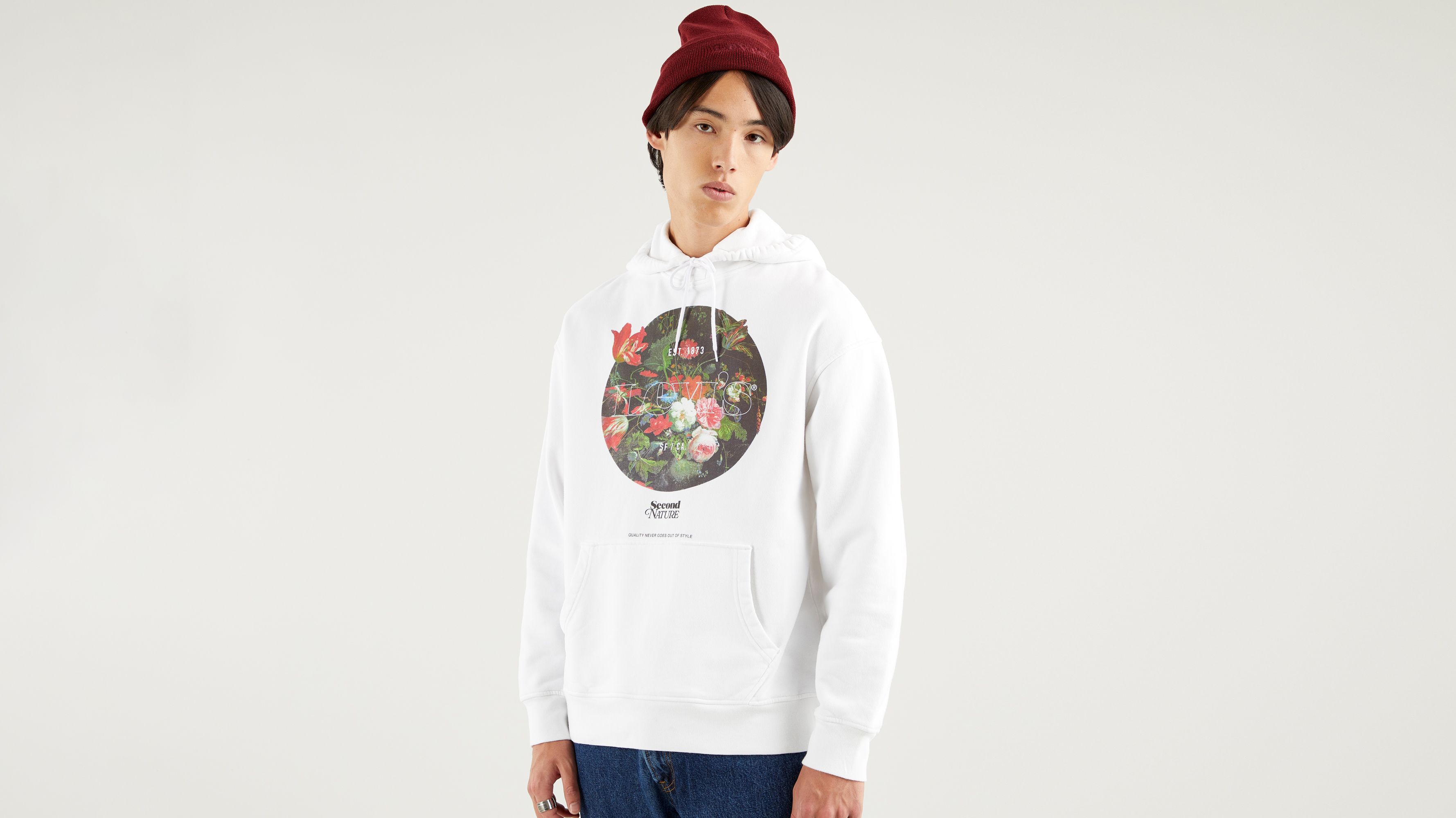 levis second nature hoodie