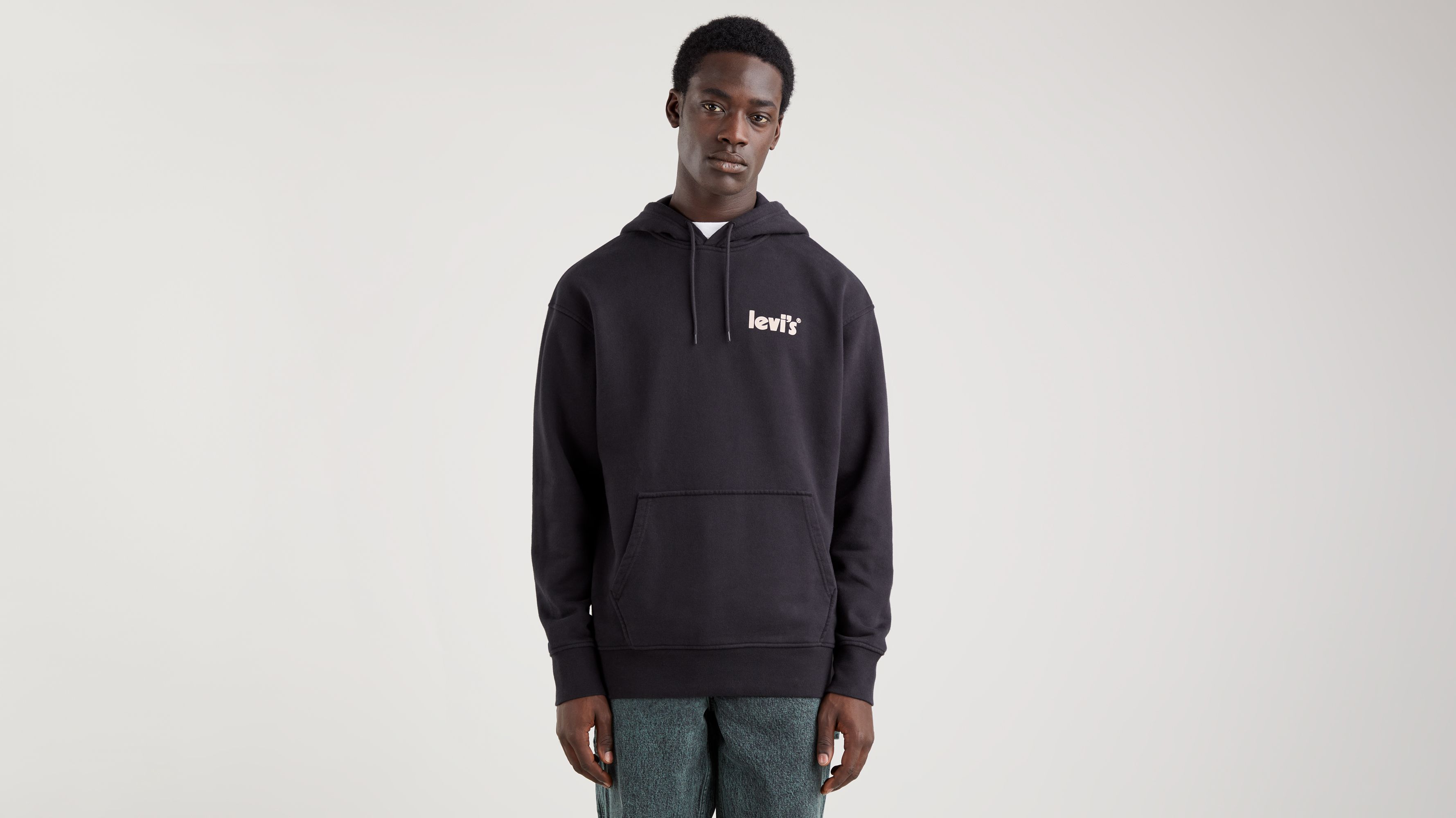 levi's relaxed graphic hoodie