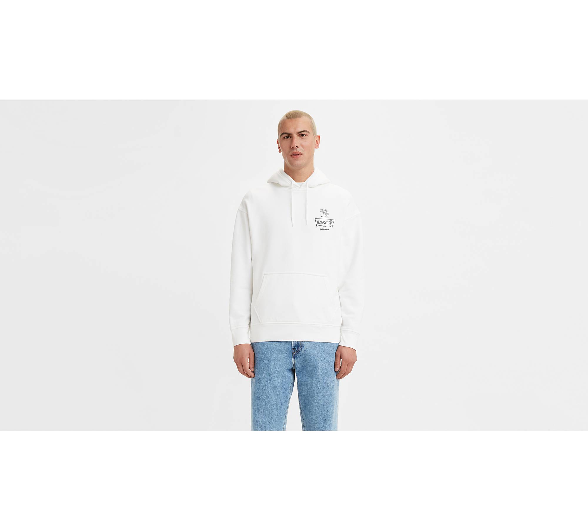 Relaxed Graphic Sweatshirt White - US | Levi\'s® Hoodie