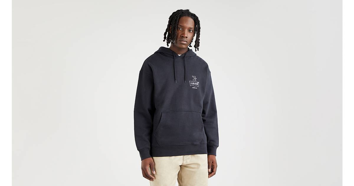 Relaxed Graphic Hoodie - Black | Levi's® LI