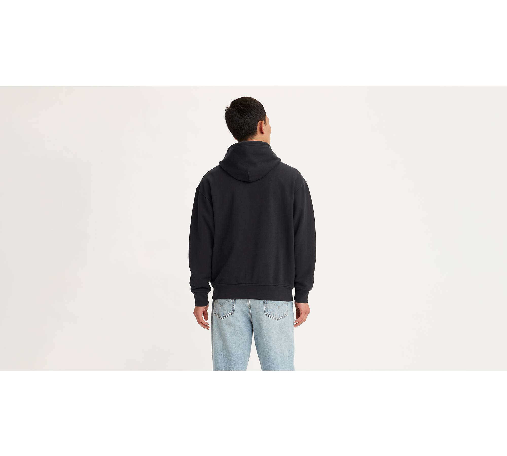 Relaxed Graphic Hoodie Sweatshirt - Black | Levi's® CA