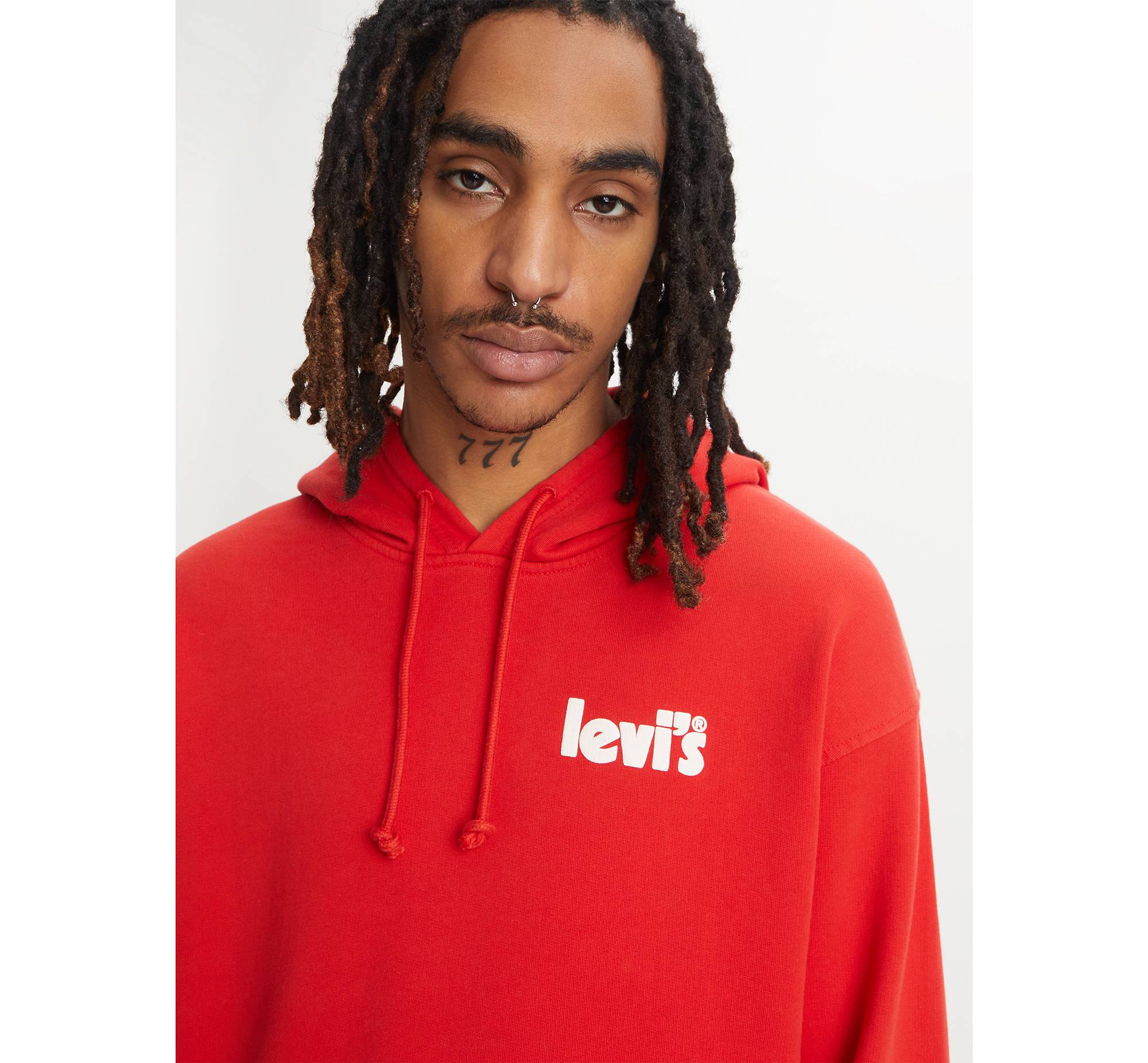 Relaxed Graphic Hoodie - Orange | Levi's® RS