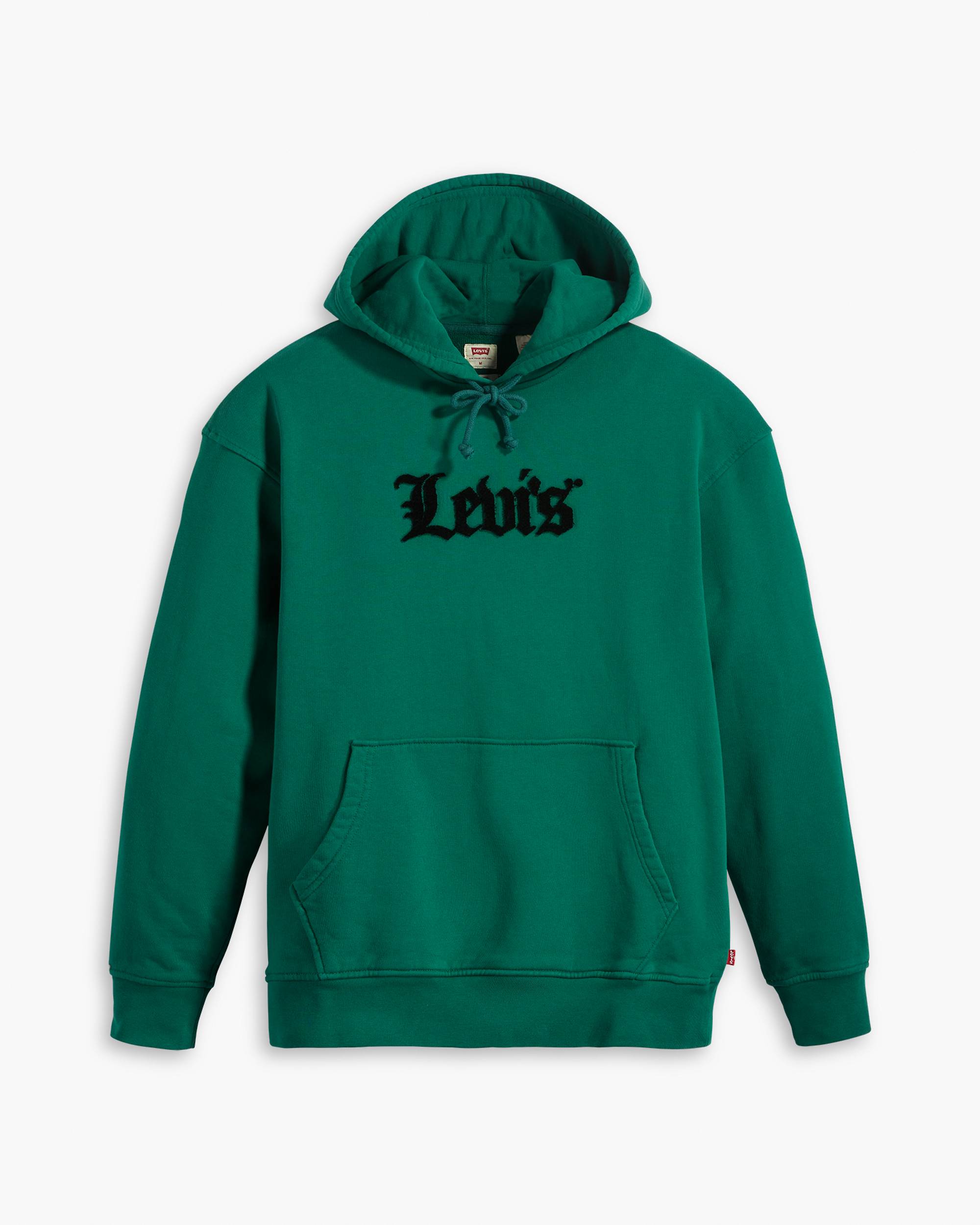 Relaxed Graphic Hoodie Sweatshirt - Green | Levi's® US Relaxed Graphic Hoodie Sweatshirt - Green | Levi's® US