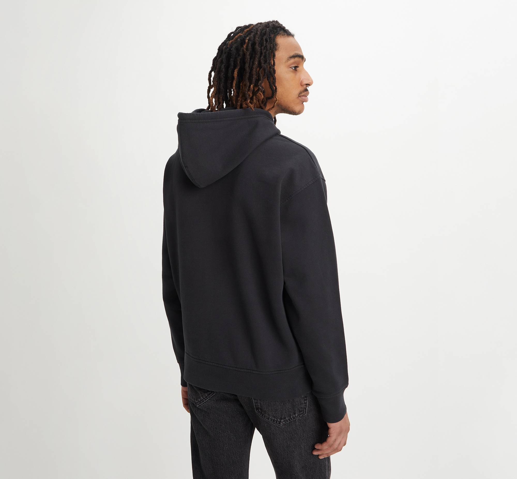 Relaxed Graphic Hoodie - Black | Levi's® AL