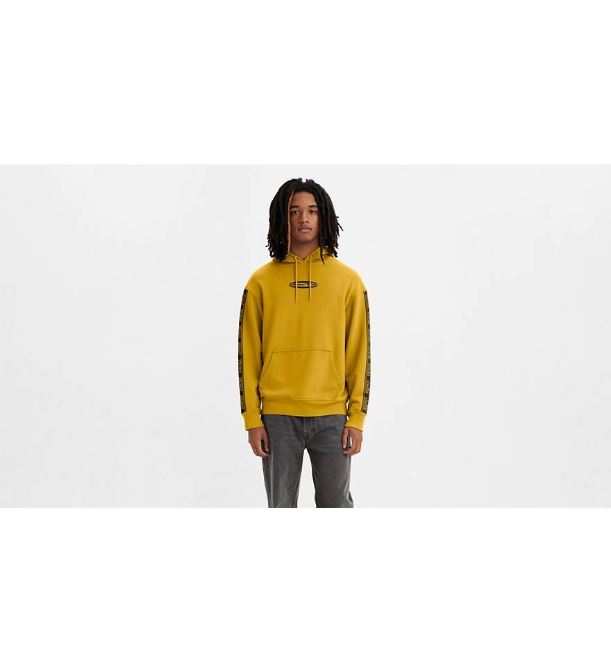 Relaxed Graphic Hoodie Sweatshirt - Yellow | Levi's® US