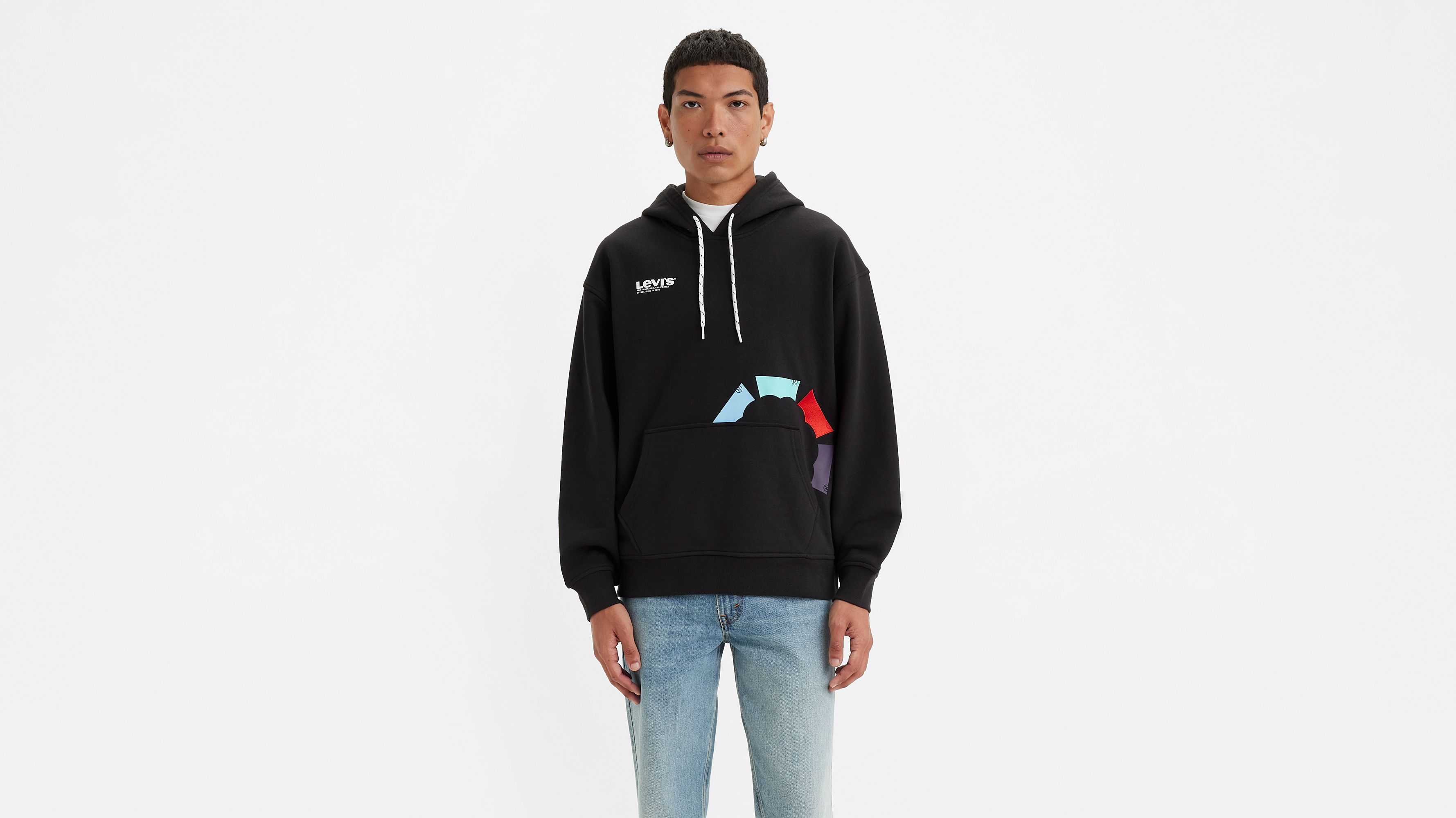 Relaxed Graphic Hoodie Sweatshirt 1