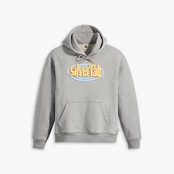 SilverTab™ Relaxed Graphic Hoodie Sweatshirt 4