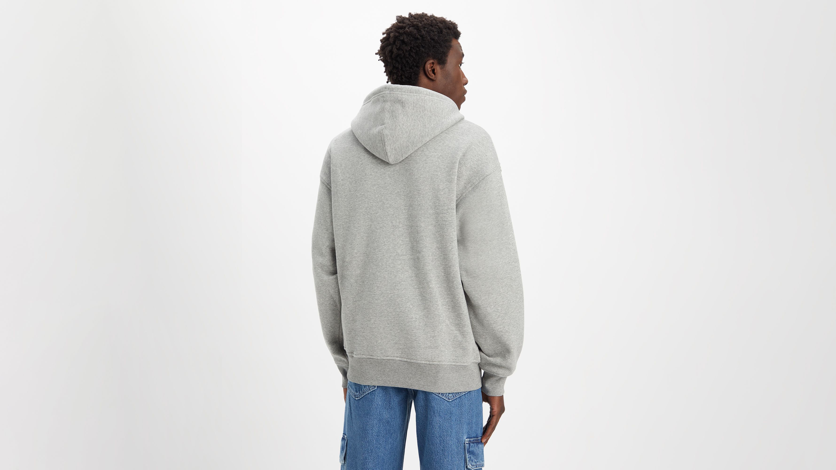 Silvertab™ Relaxed Graphic Hoodie Sweatshirt - Grey | Levi's® US