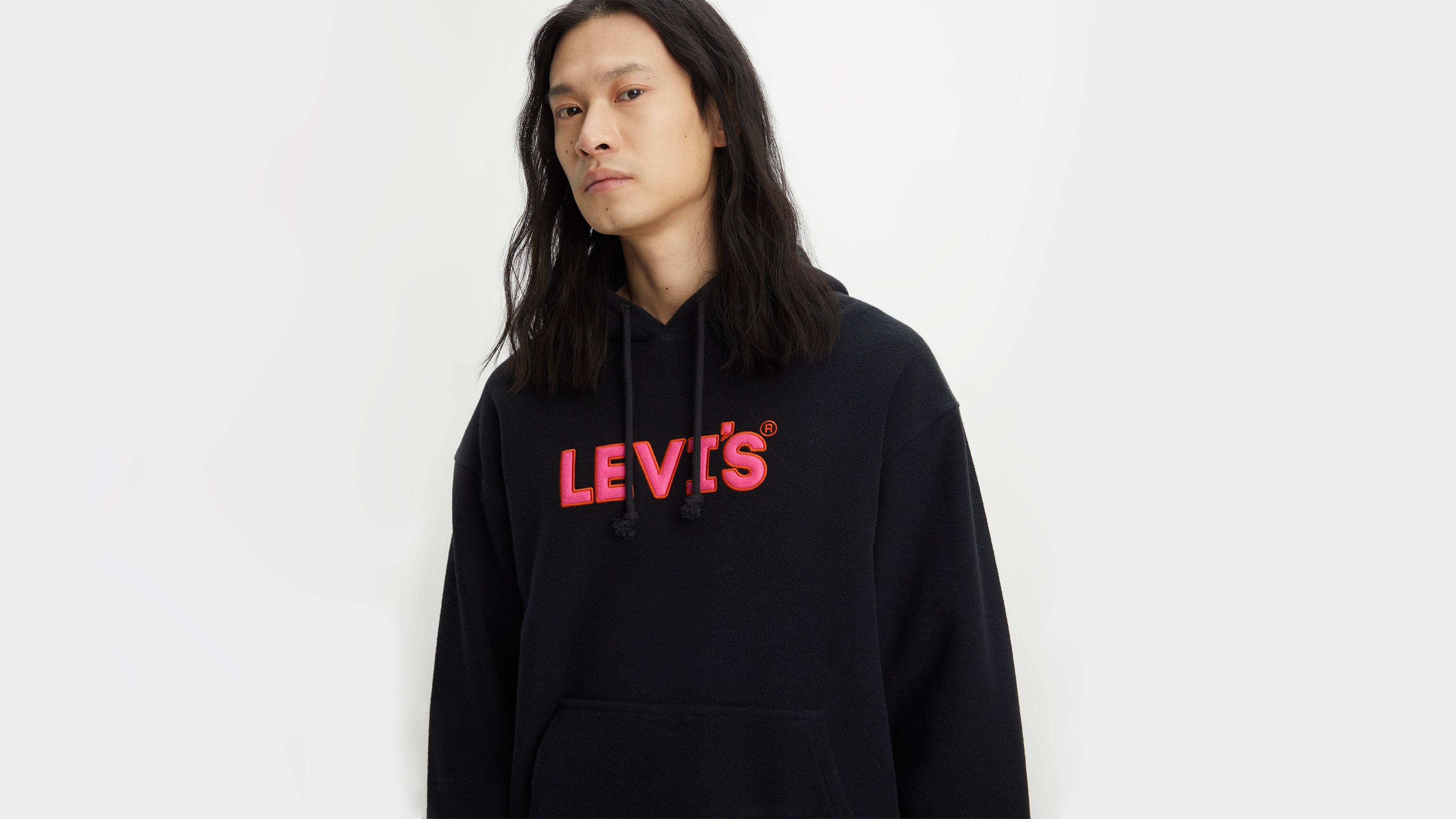 Relaxed Graphic Hoodie Sweatshirt - Black | Levi's® US