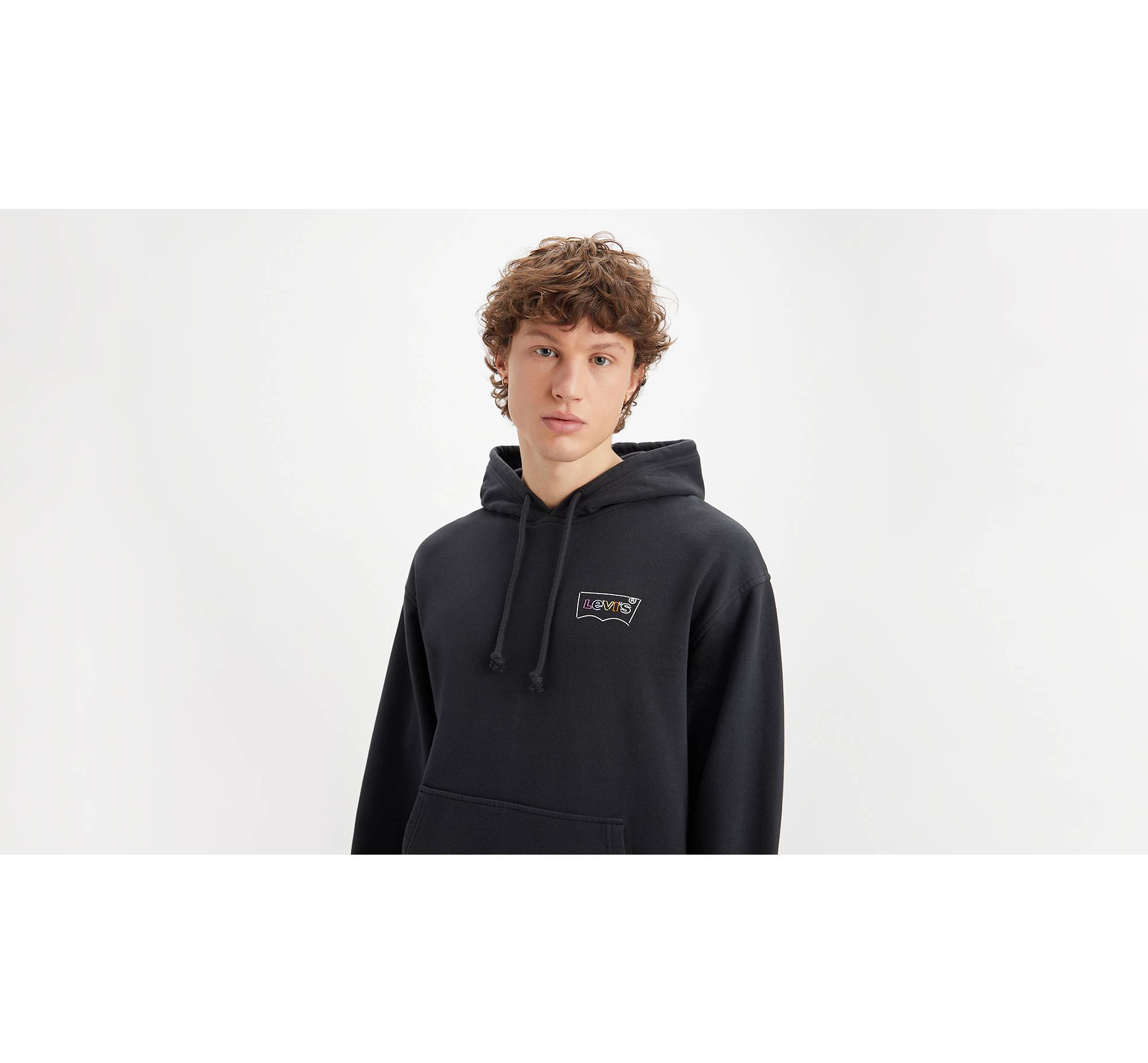Relaxed Graphic Hoodie - Black | Levi's® GR