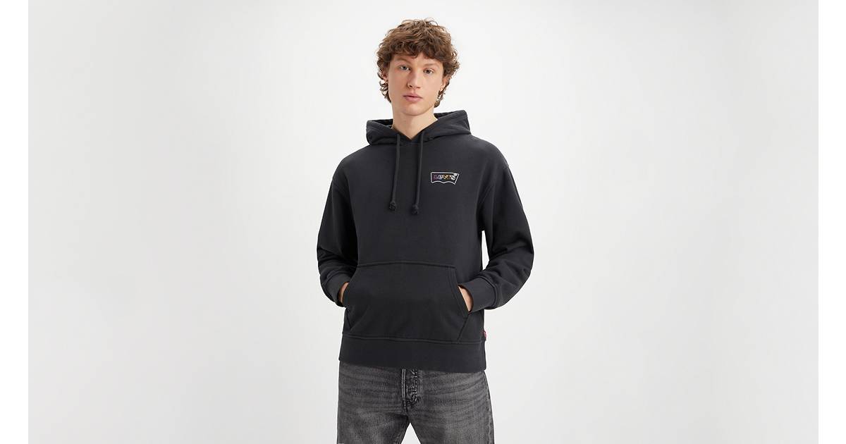Relaxed Graphic Hoodie - Black | Levi's® GR
