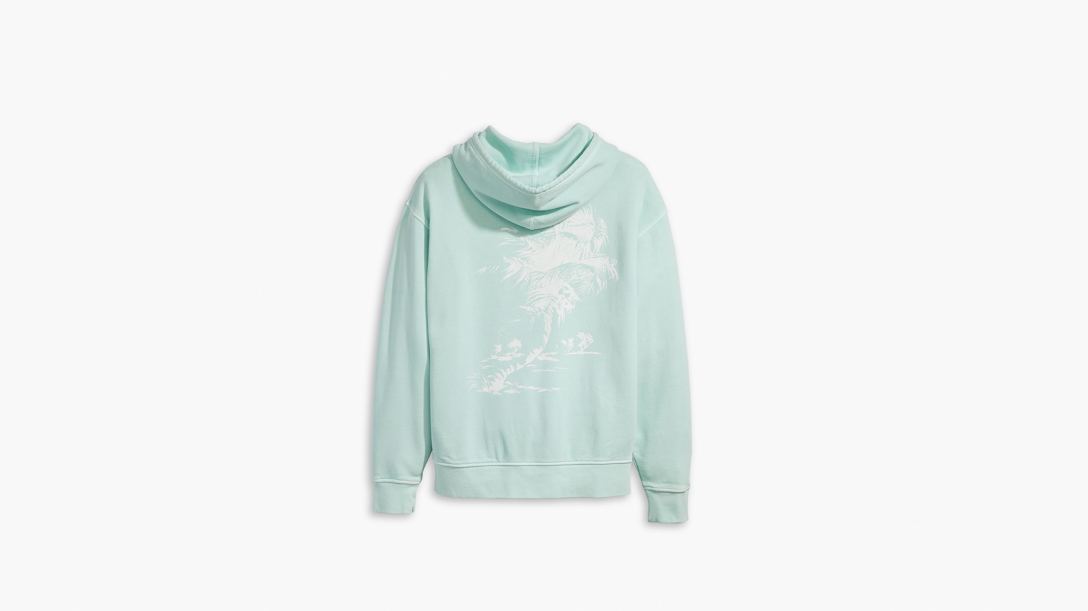 【 Peak】 ★ Line Sweatshirt ★ Semi Comfort Fit Relaxed Fit Graphic Hoodie Sweatshirt - White | Levi's® US