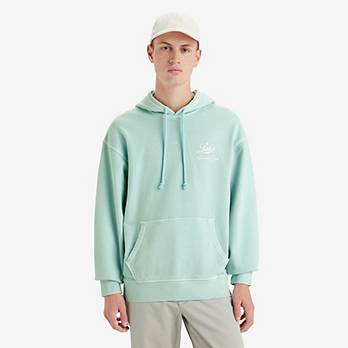 Relaxed Fit Hoodie mit Grafik 2