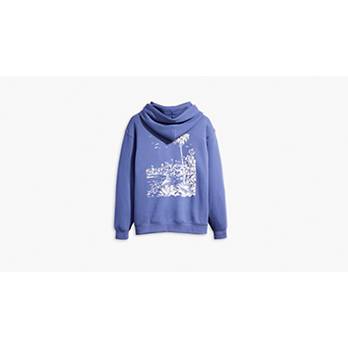 Relaxed Fit Hoodie mit Grafik 4