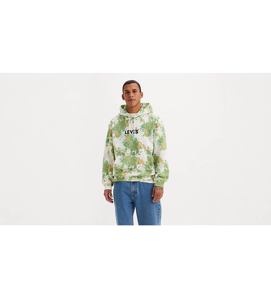 Relaxed Fit Graphic Hoodie - Multi Colour