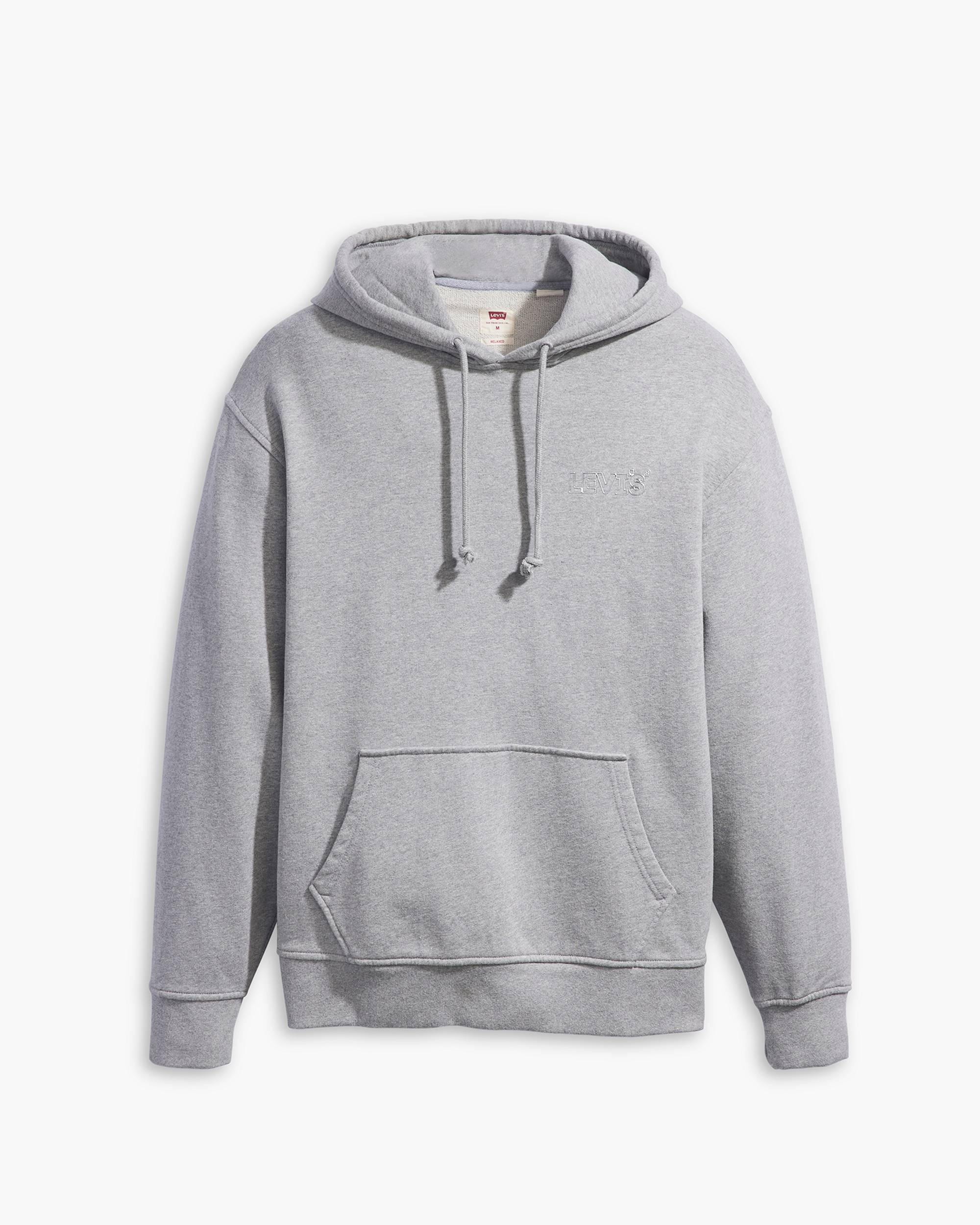 Relaxed Fit Graphic Hoodie - Grey | Levi's® KZ Relaxed Fit Graphic Hoodie - Grey | Levi's® KZ