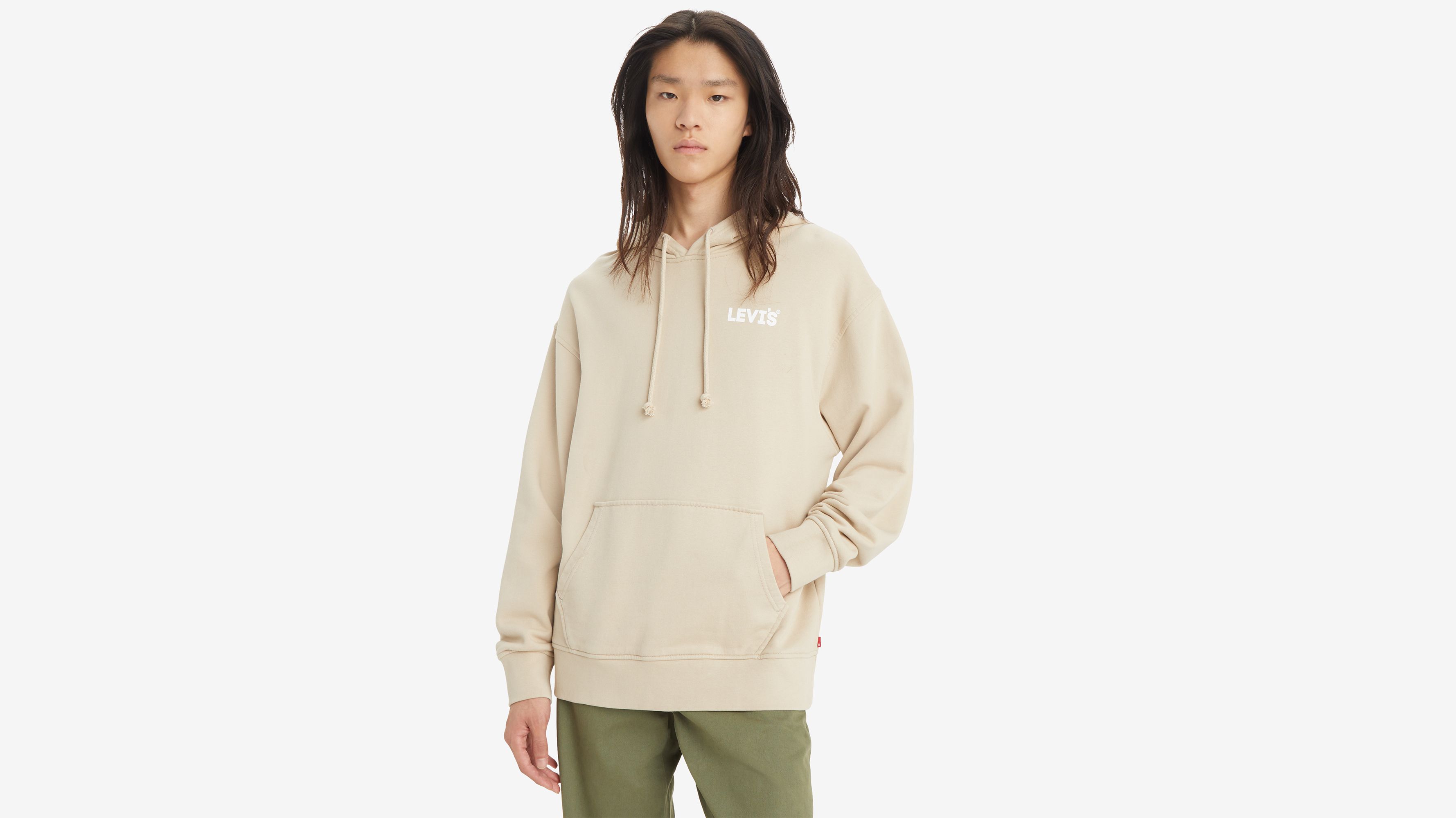 Relaxed Fit Graphic Hoodie Sweatshirt - Brown | Levi's® US