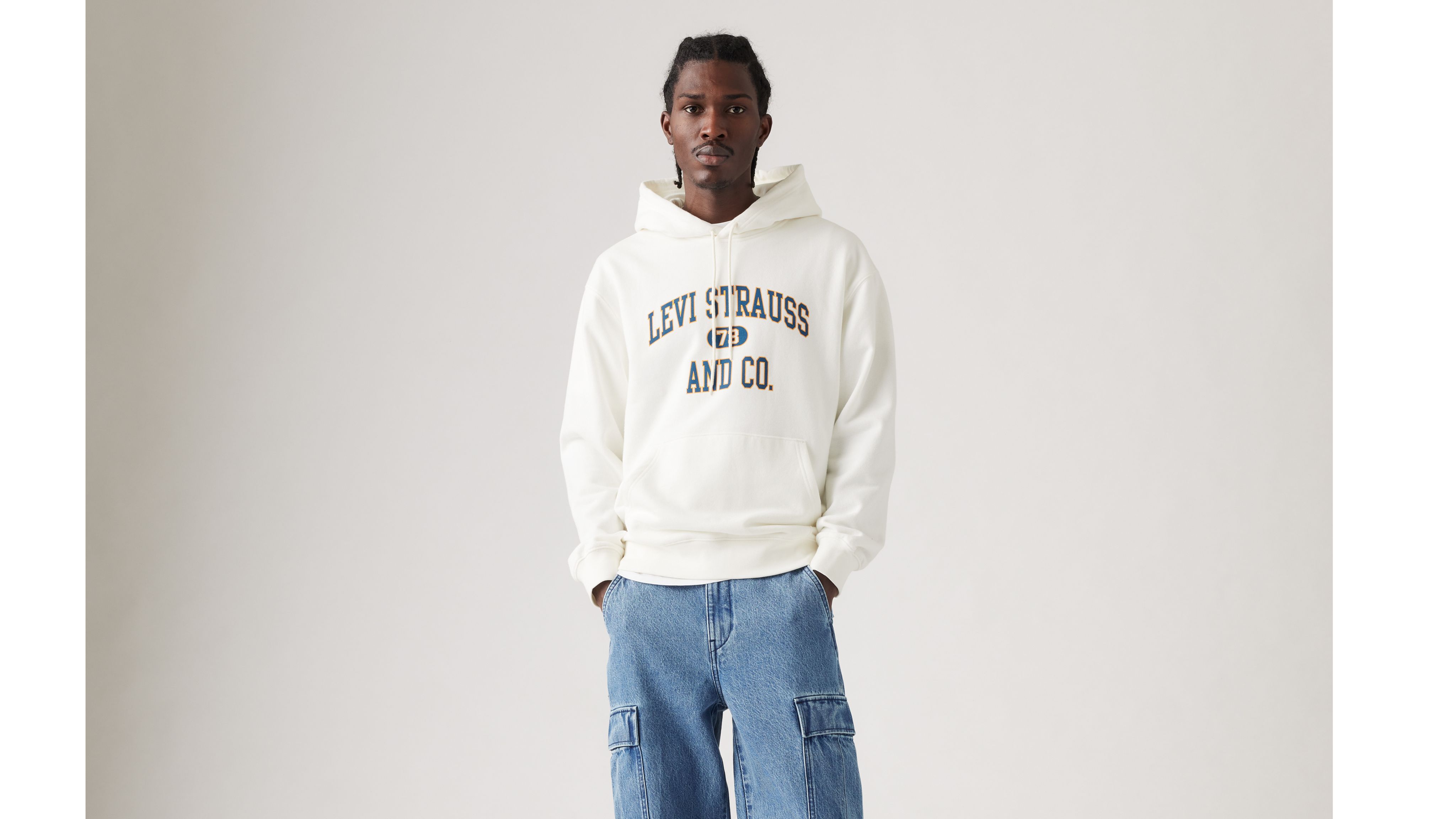 Levis strauss hoodie sales