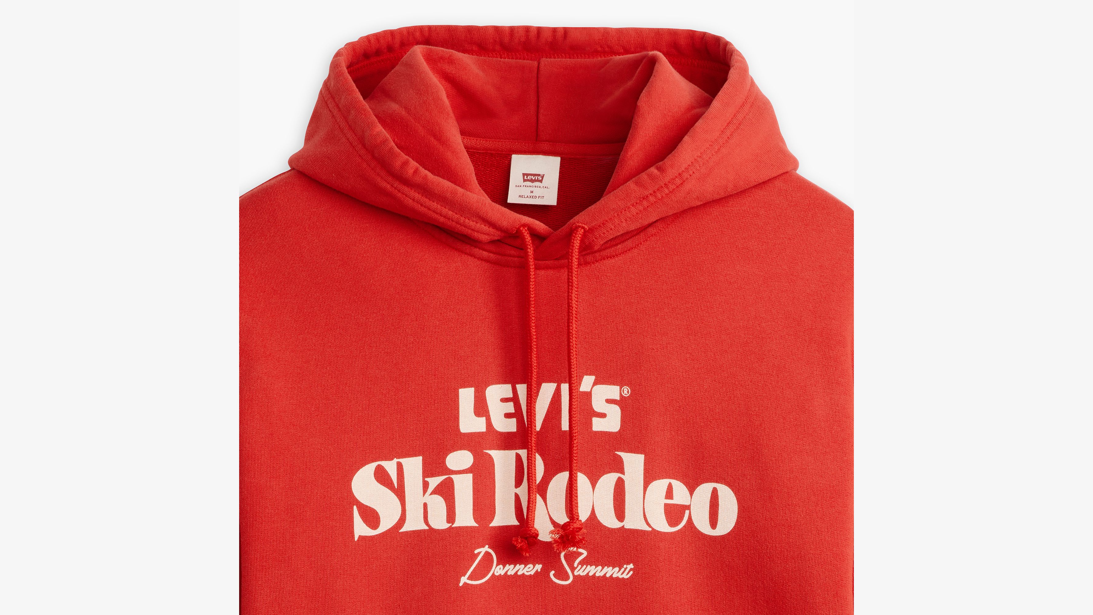 Relaxed Fit Graphic Hoodie Sweatshirt - Red | Levi's® US