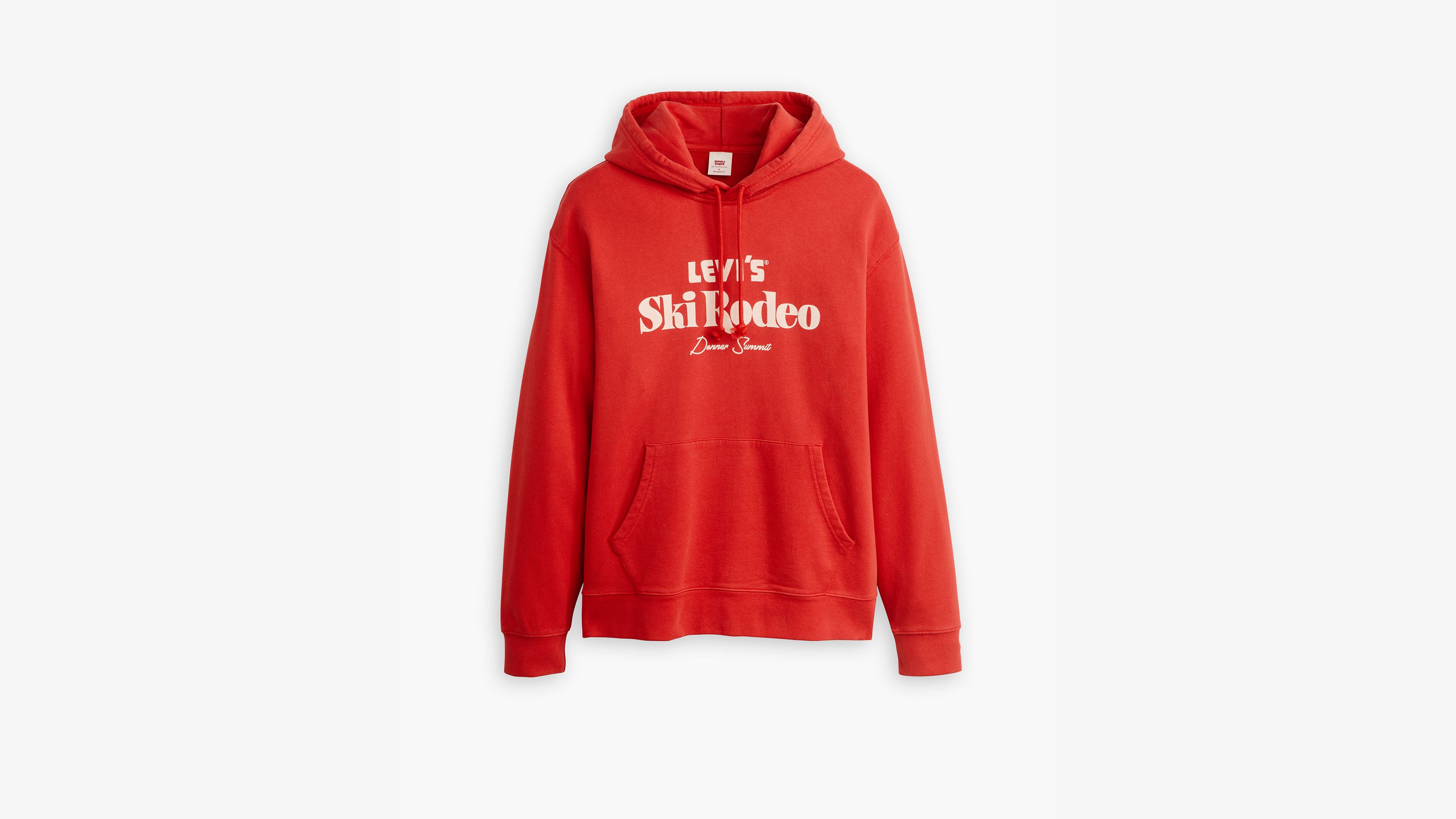 Relaxed Fit Graphic Hoodie Sweatshirt - Red | Levi's® US