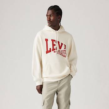 Relaxed Fit Graphic Hoodie Sweatshirt - White | Levi's® US Relaxed Fit Graphic Hoodie Sweatshirt - White | Levi's® US