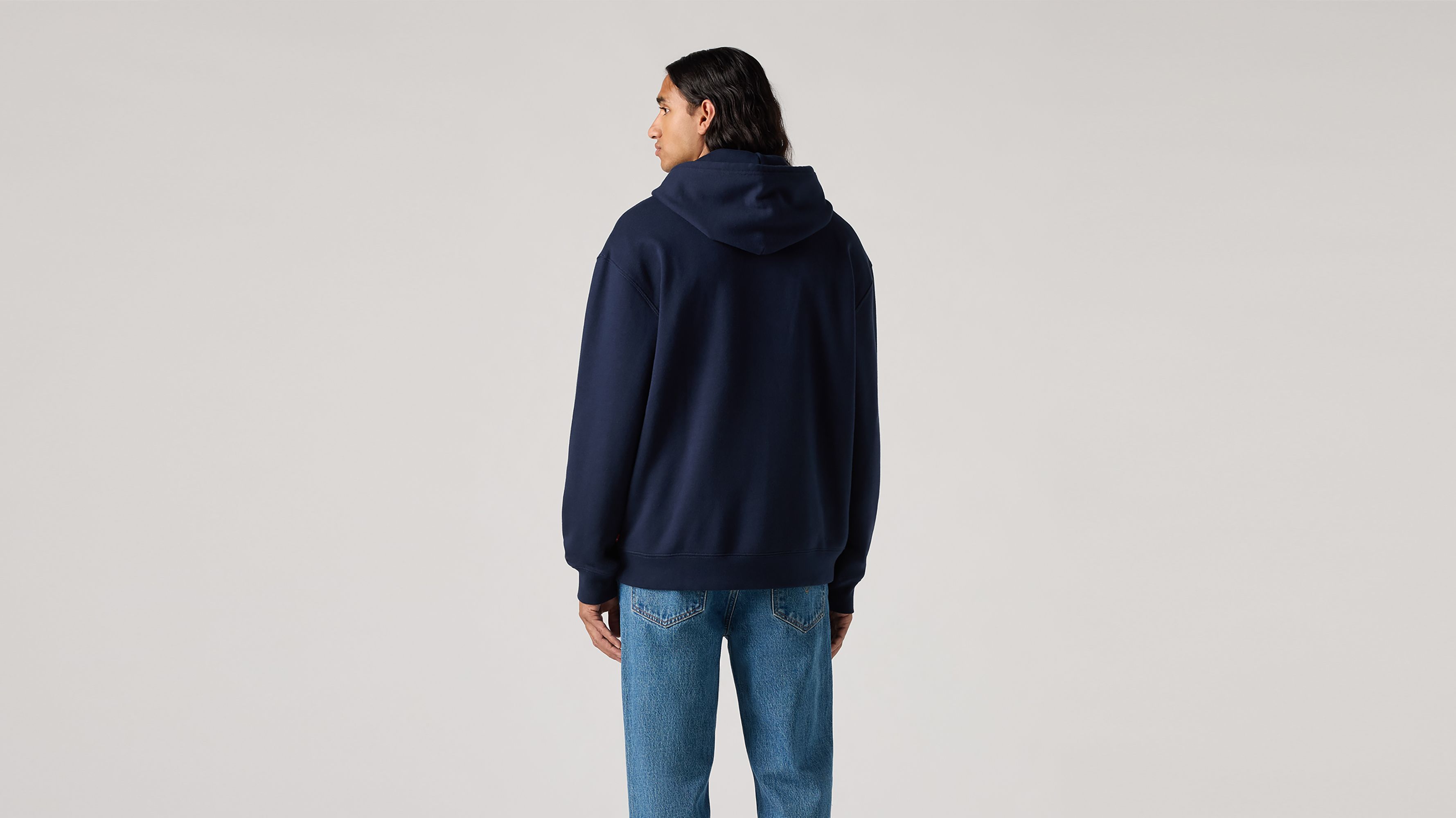 Relaxed Fit Graphic Hoodie Sweatshirt - Blue | Levi's® US