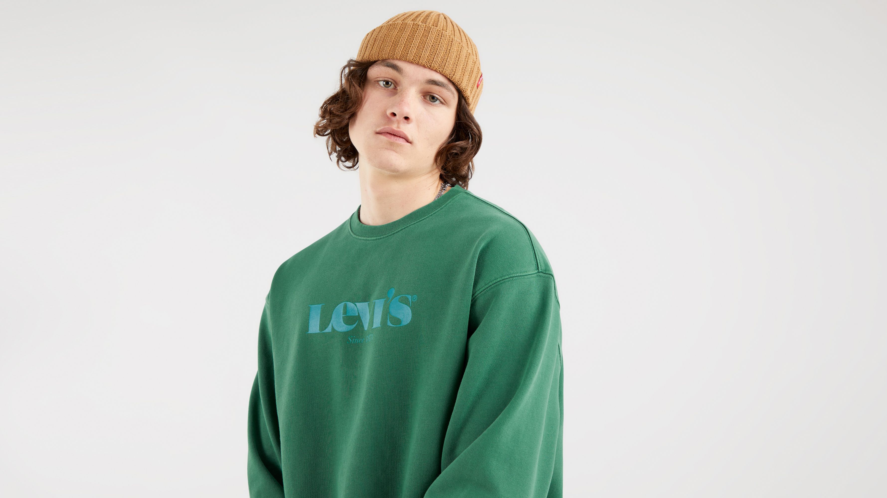 Relaxed Graphic Crew Neck Sweatshirt 3