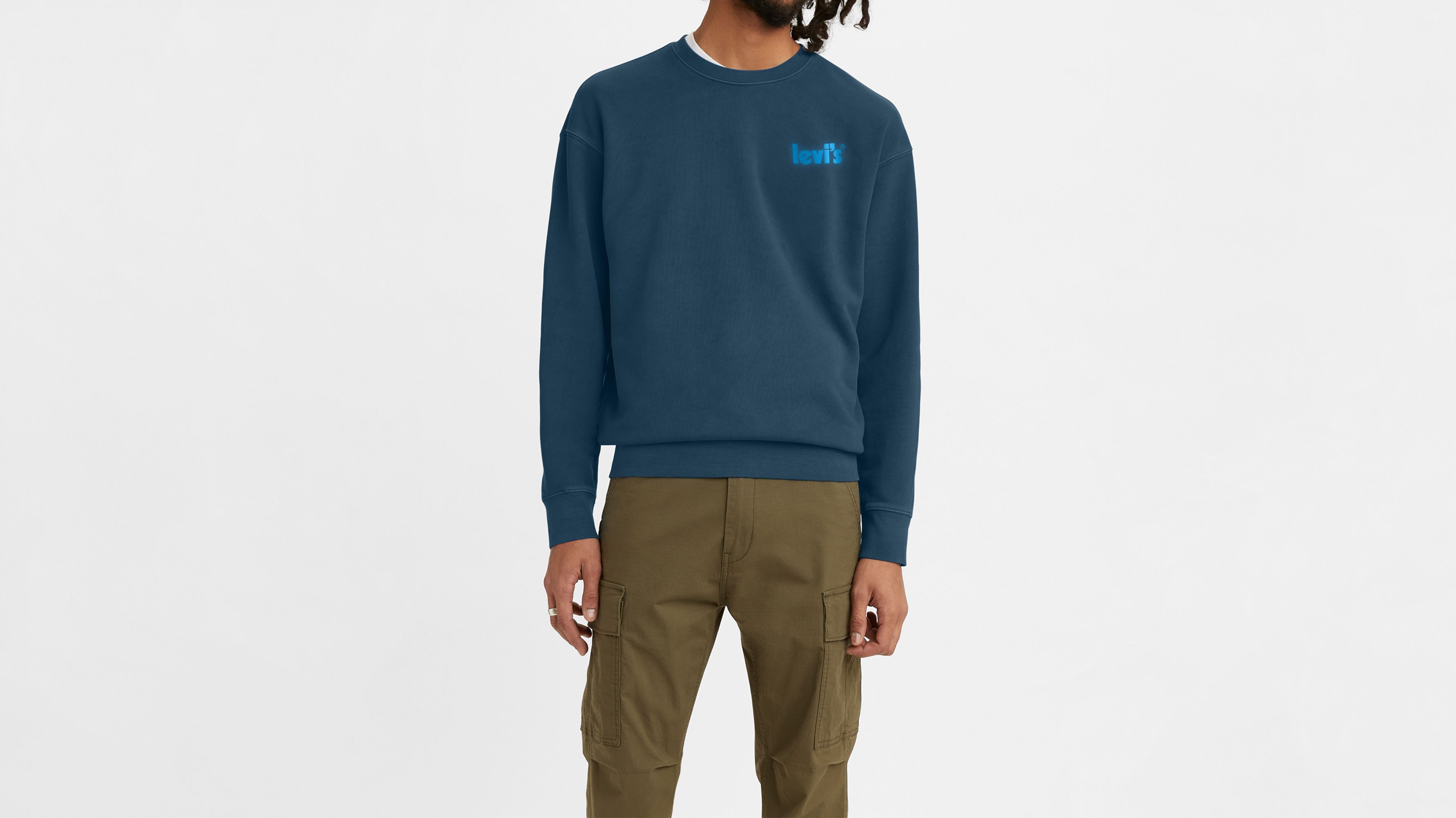 Relaxed Graphic Crewneck Sweatshirt 1