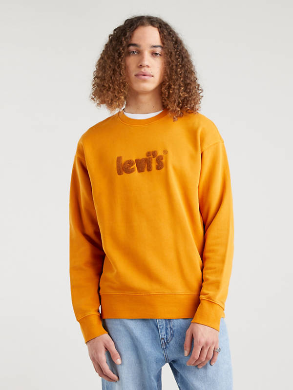 Relaxed Graphic Crewneck Sweatshirt - Brown | Levi's® AT