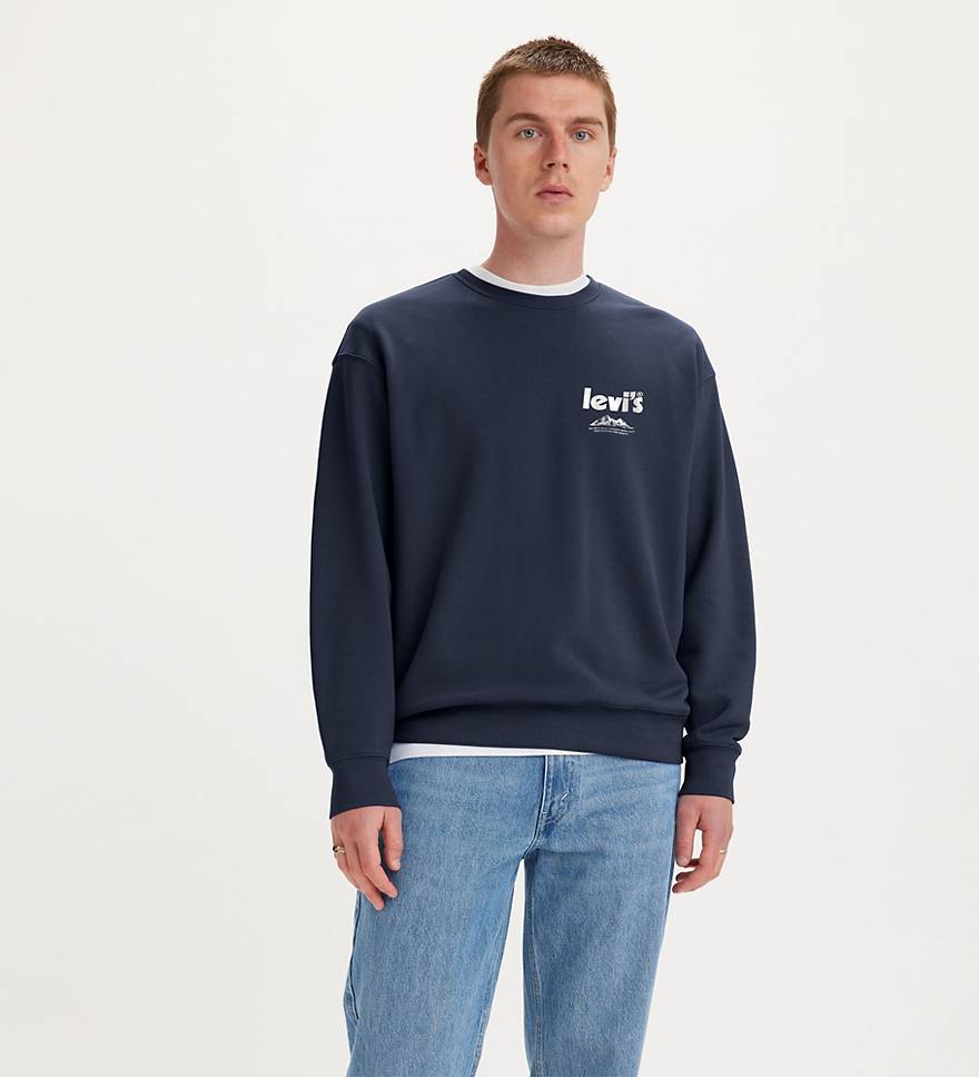 Relaxed Graphic Crewneck Sweatshirt - Multi-color | Levi's® CA