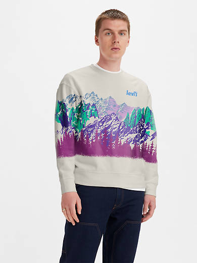 Relaxed Graphic Crewneck Sweatshirt - Multi-color | Levi's® US