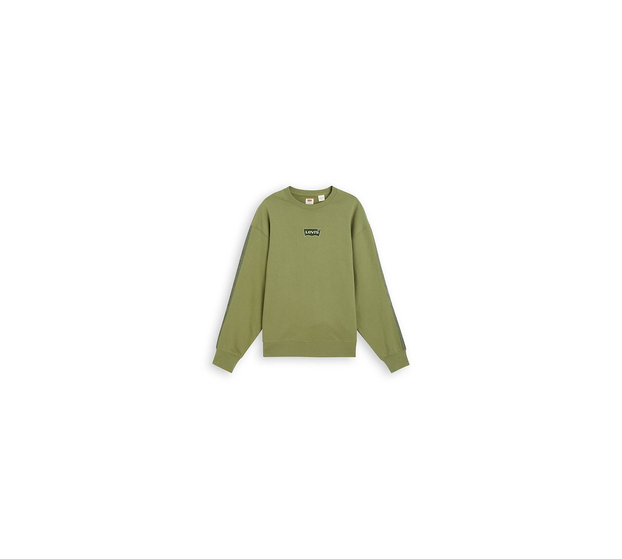 Relaxed Graphic Crewneck Sweatshirt - Green | Levi's® FR