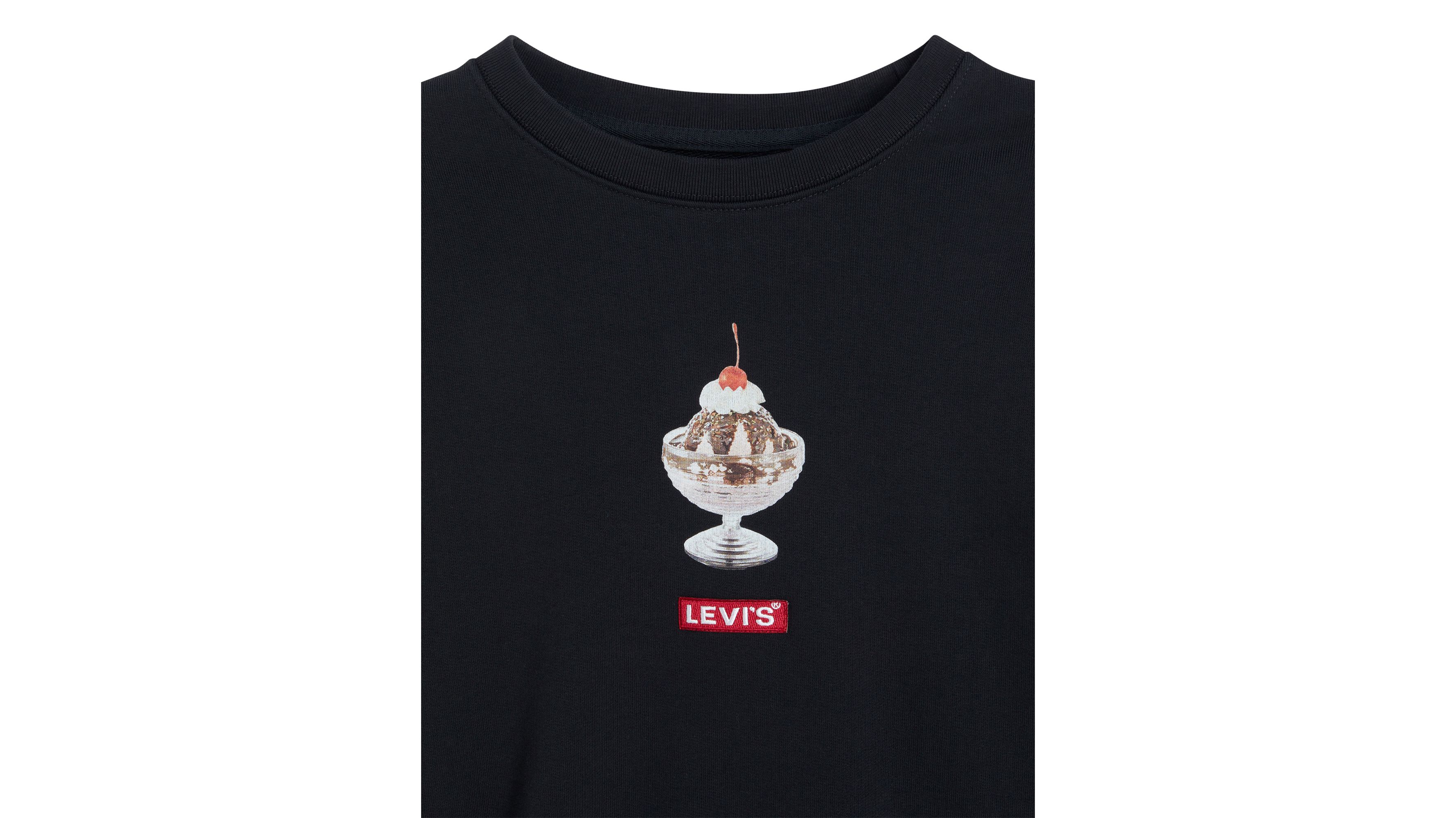 Relaxed Graphic Crewneck Sweatshirt 7