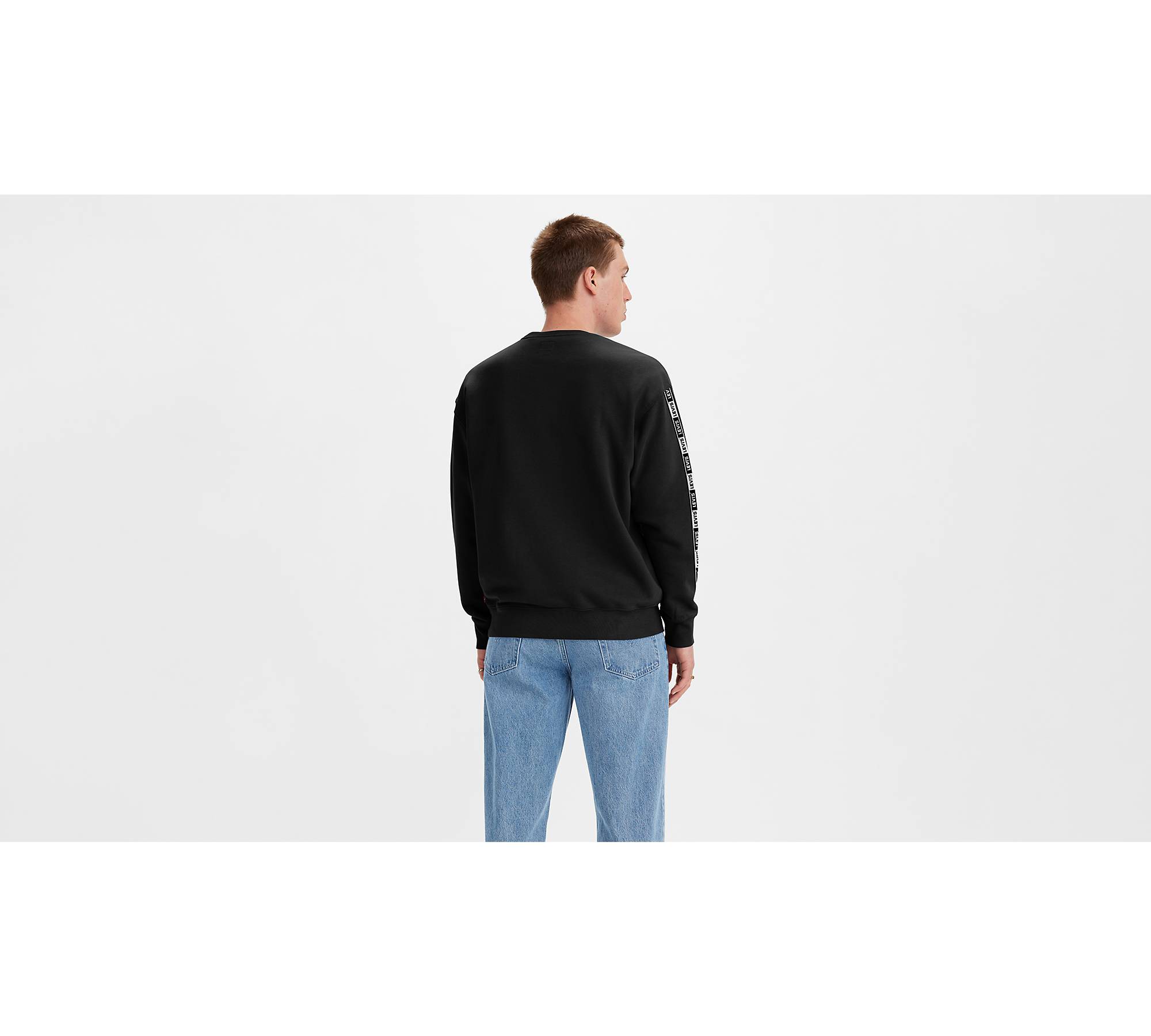 weerstand bieden redactioneel staal Relaxed Grafische Sweater Met Ronde Hals - Zwart | Levi's® NL