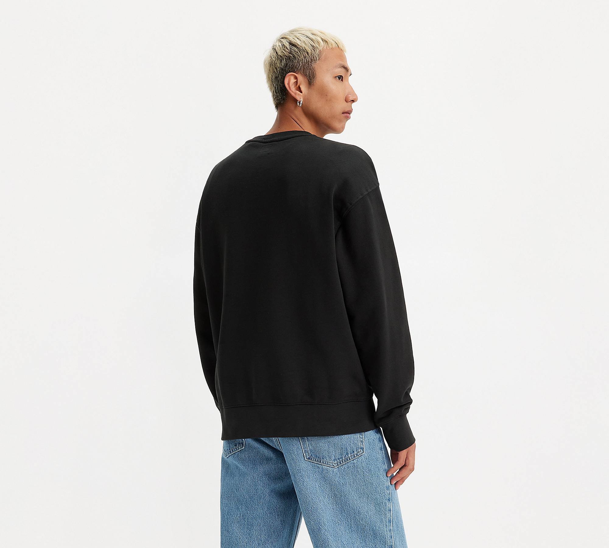 Relaxed Graphic Crewneck Sweatshirt - Black | Levi's® NL