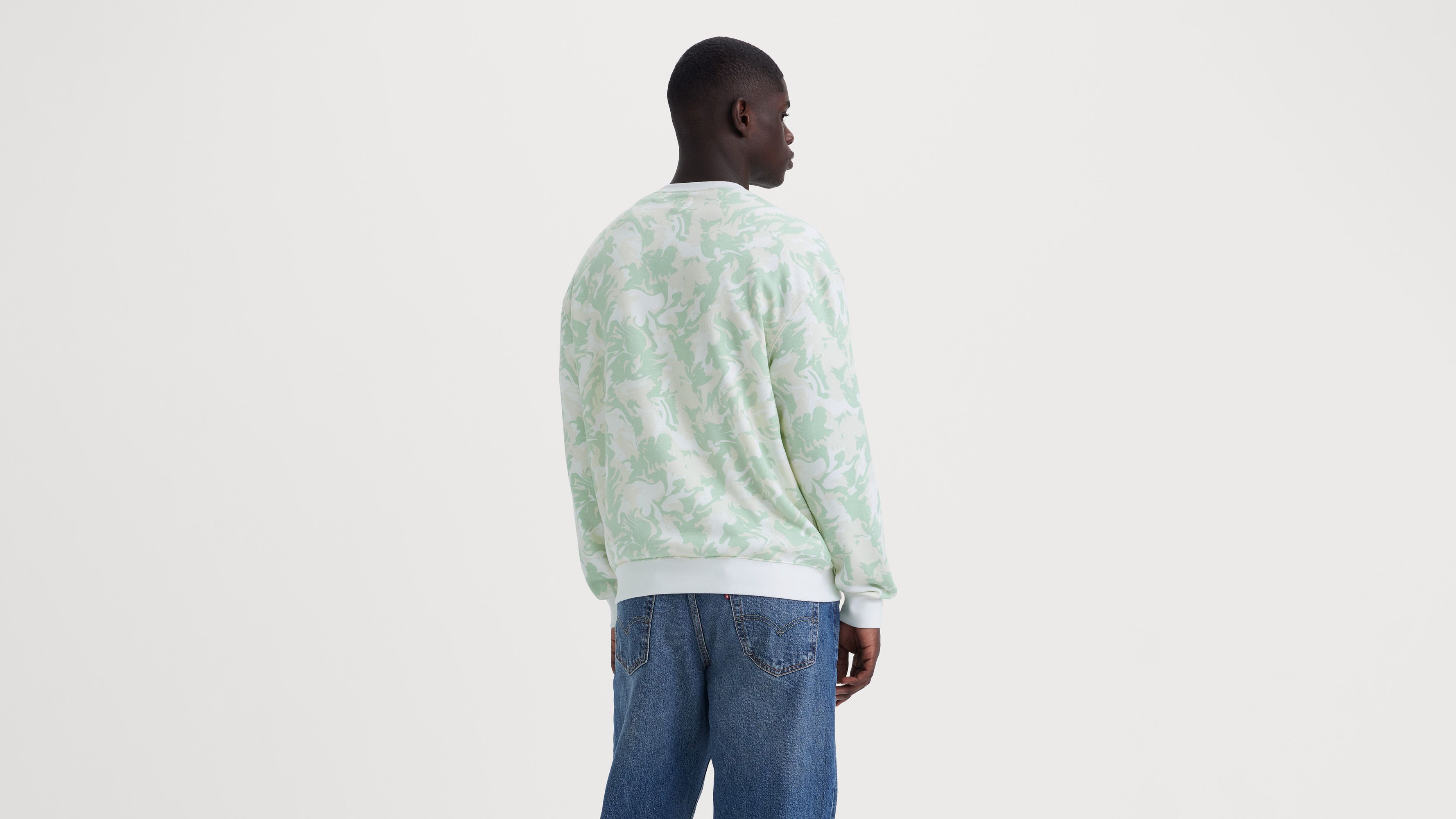 Relaxed Fit Graphic Crewneck Sweatshirt 3